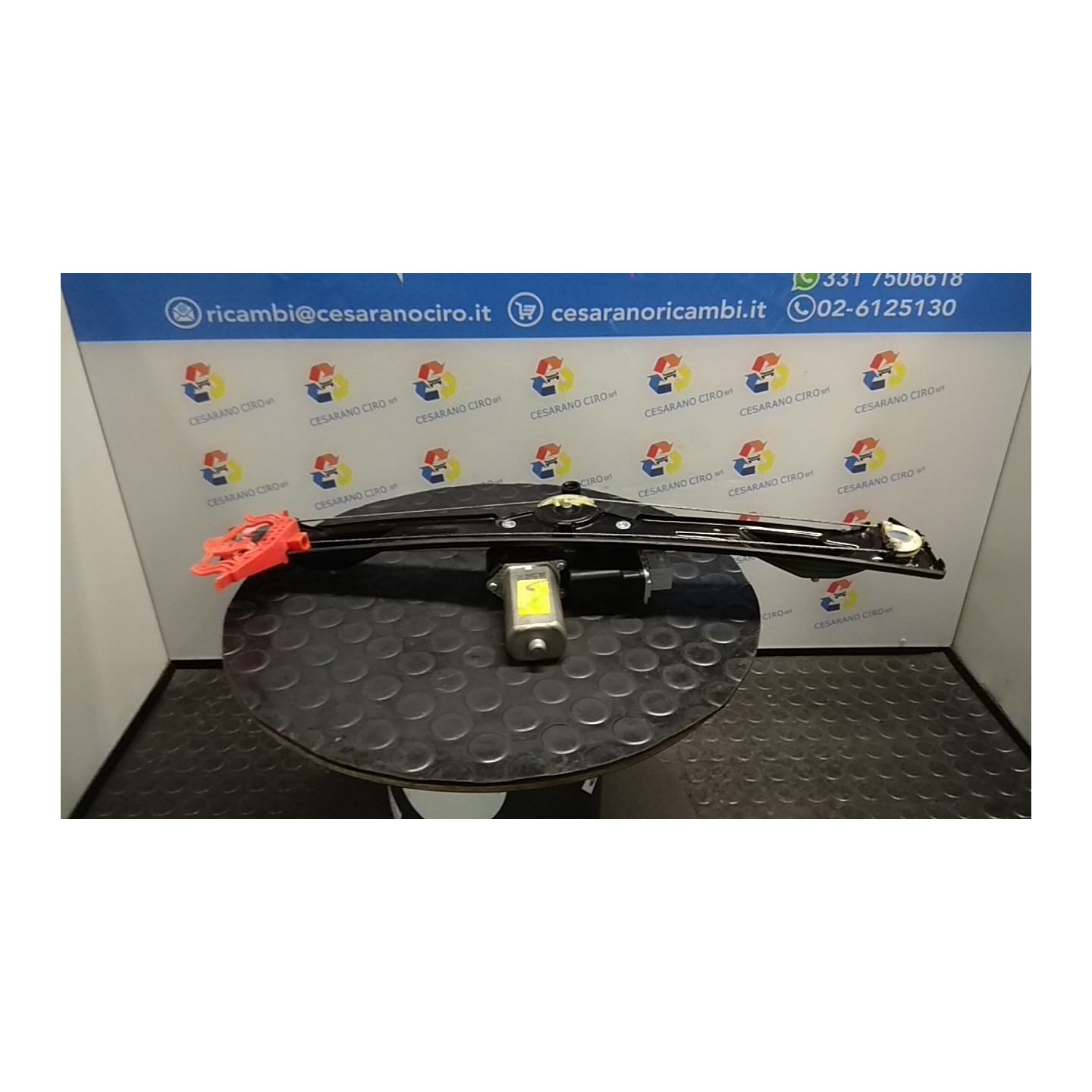 ALZACRISTALLO ELETTR. PORTA ANT. C/MOTORINO DX. 058 FIAT BRAVO (3L) (01/07-03/10) 198A2000 51827393