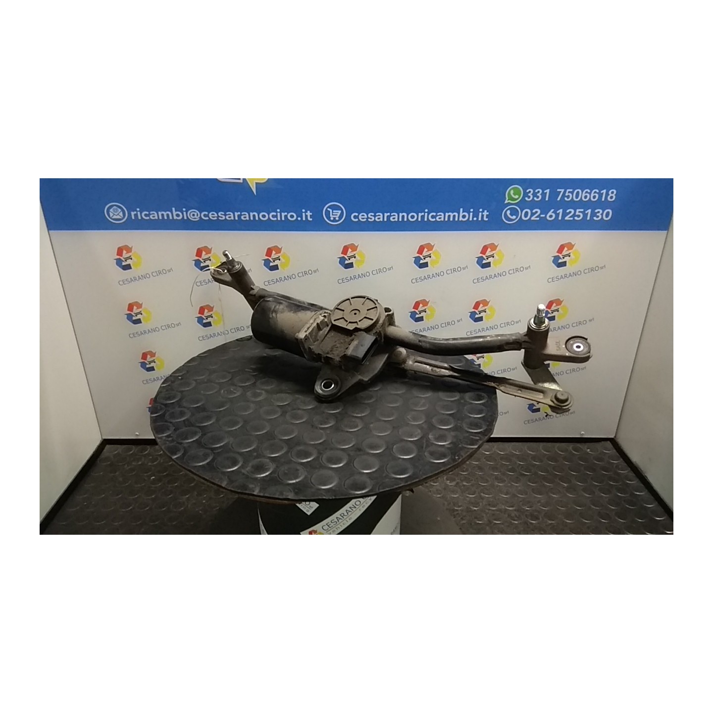 MECCANISMO TERGIPARABREZZA CON MOTORINO 082 KIA PICANTO 1A SERIE (02/04-10/08 D3FA NB3753075010001