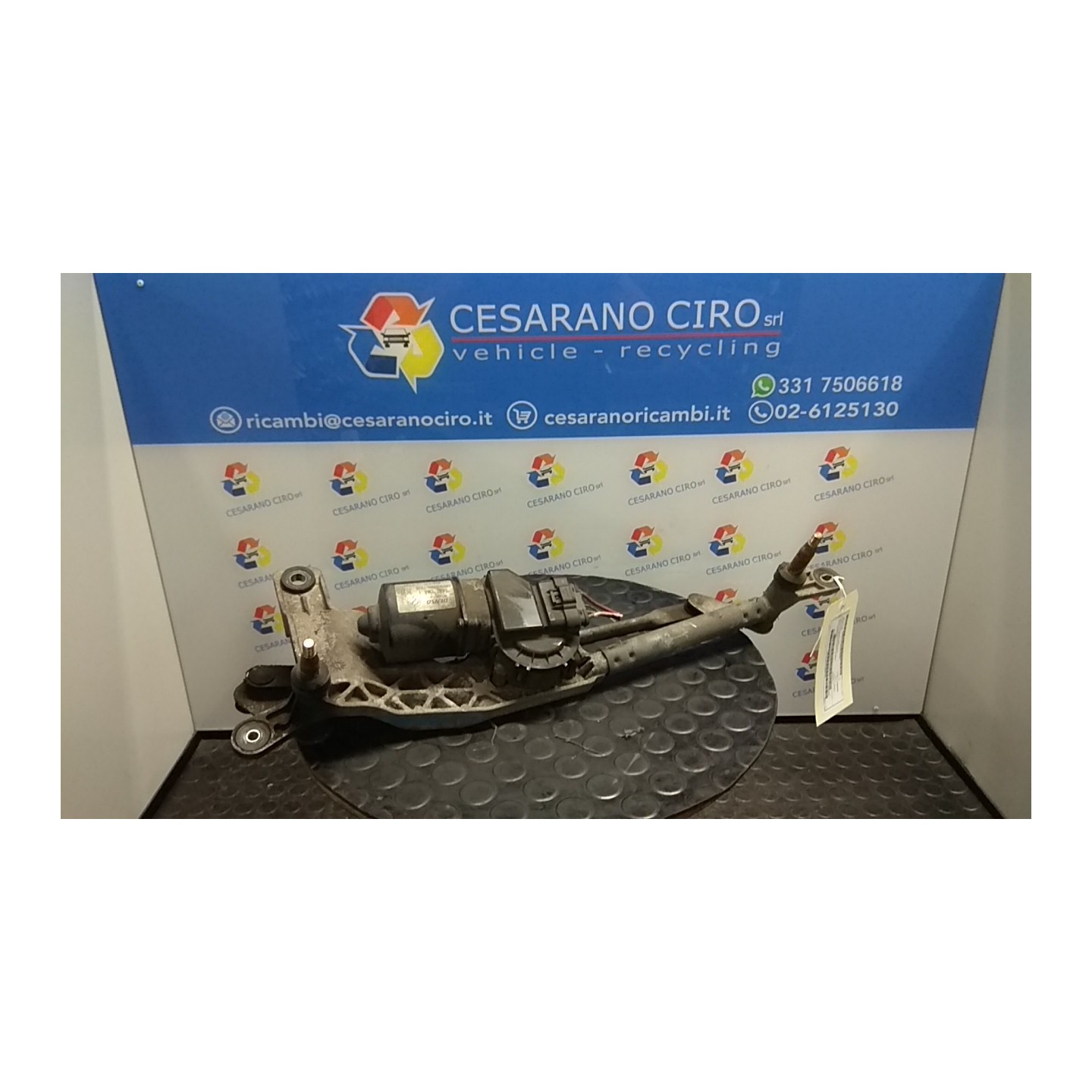 MECCANISMO TERGIPARABREZZA CON MOTORINO 092 FIAT IDEA (4D/2S) (10/03-12/12) 843A1000 NB3753006053001