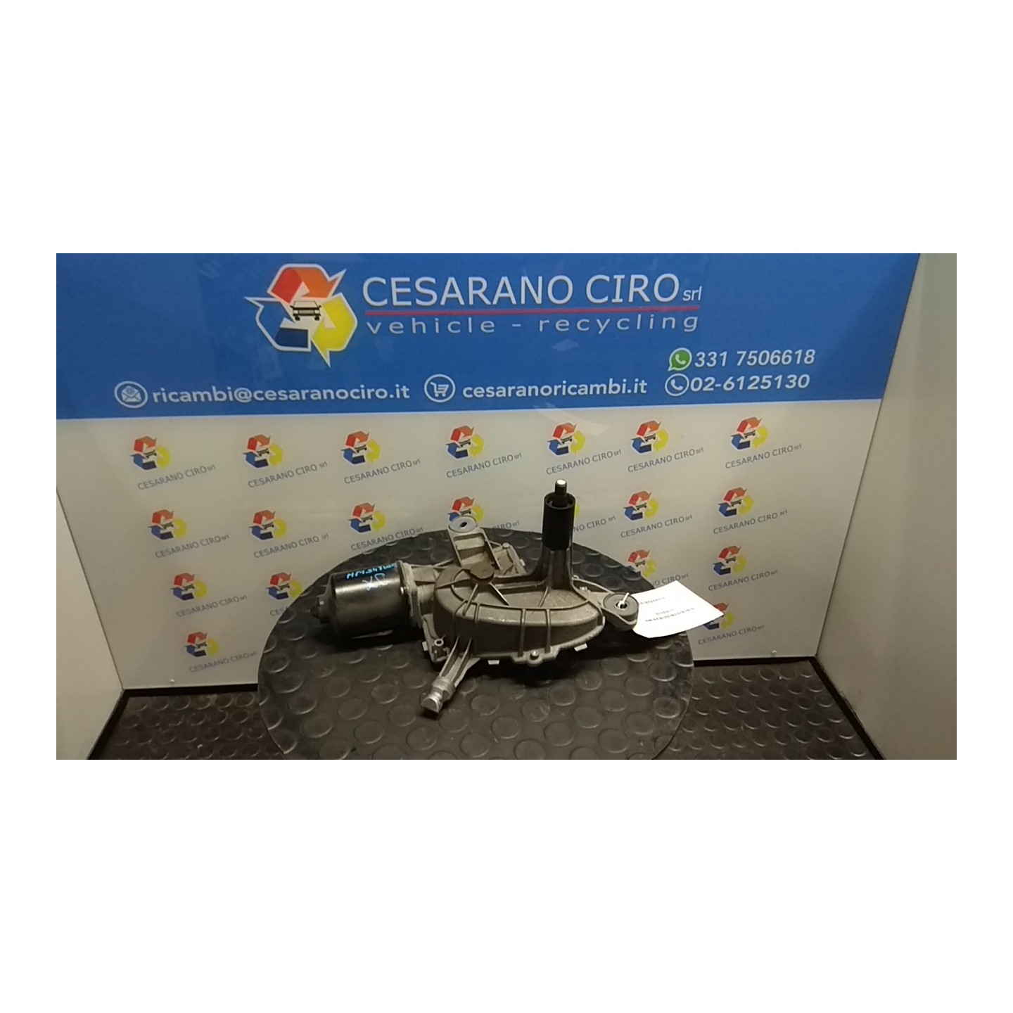 MOTORINO TERGIPARABREZZA DIVERGENTE DX. 098 CITROEN C4 PICASSO (09/06-08/13) RHJ 6405PH