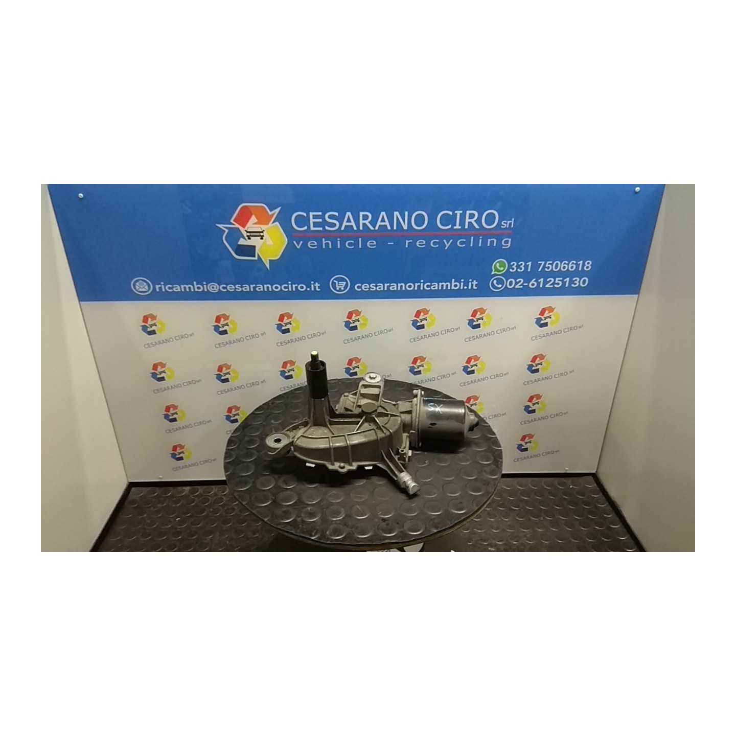 MOTORINO TERGIPARABREZZA DIVERGENTE SX. 099 CITROEN C4 PICASSO (09/06-08/13) RHJ 6405PG