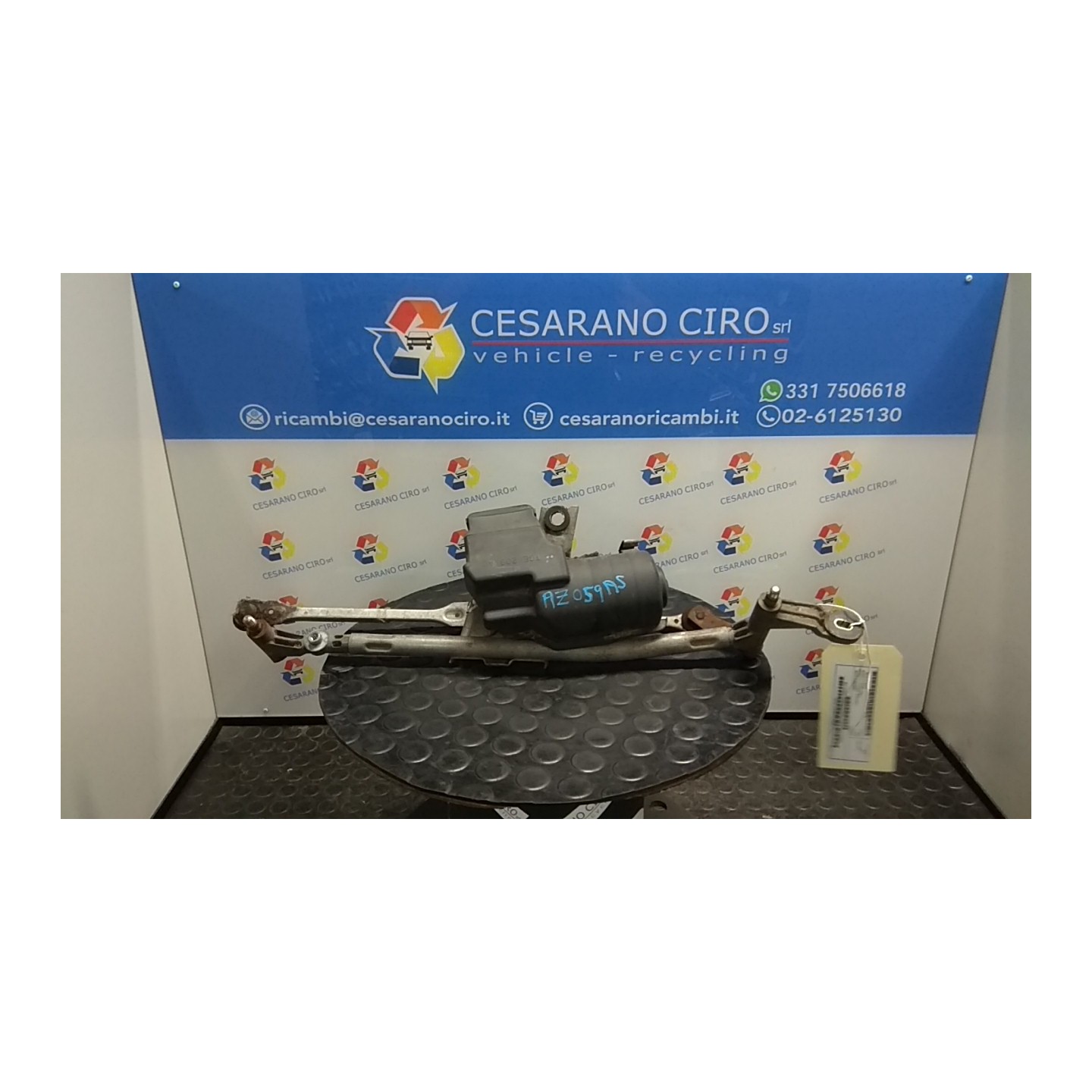 MECCANISMO TERGIPARABREZZA CON MOTORINO 103 LANCIA Y (01/96-10/00) 840A3000 46408351