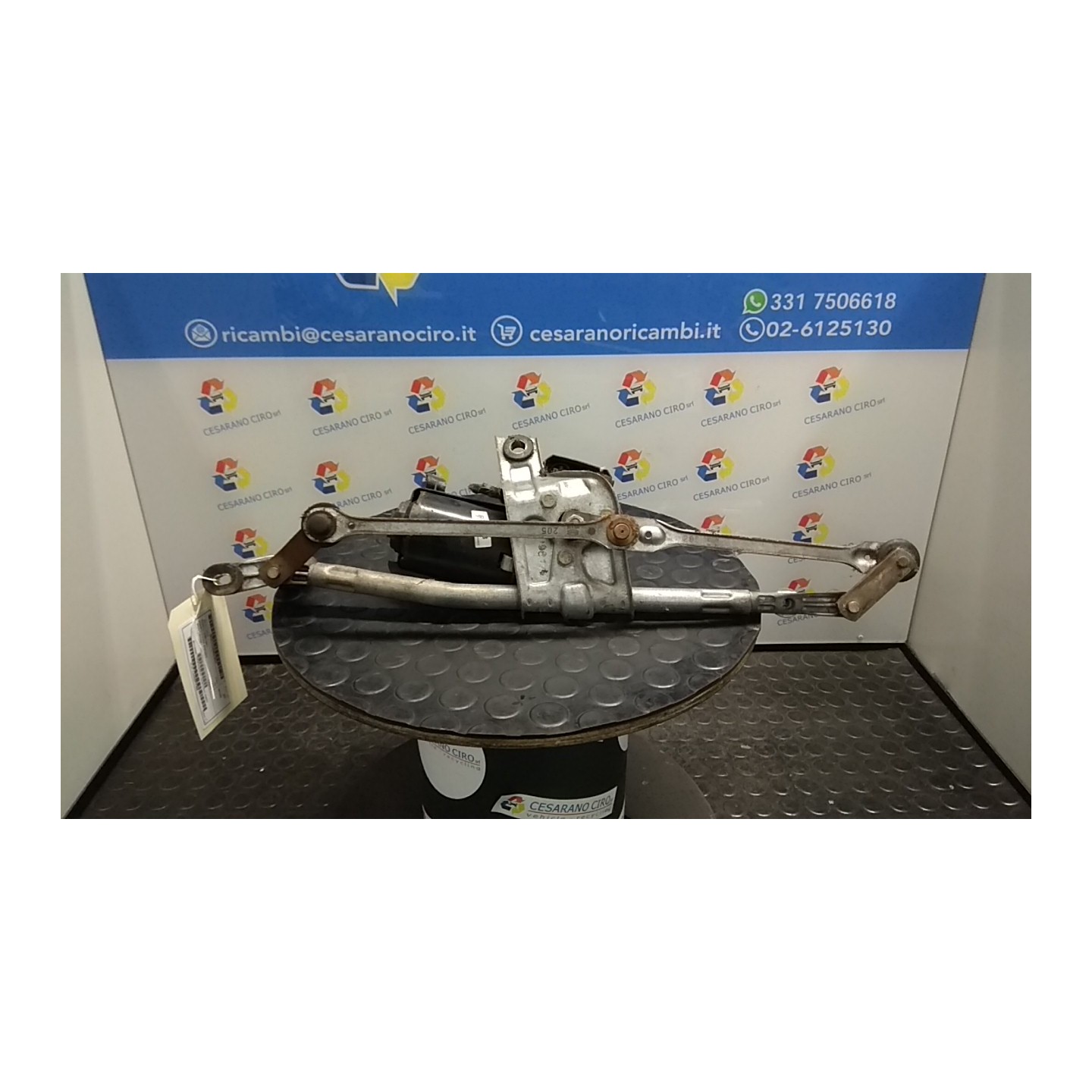 MECCANISMO TERGIPARABREZZA CON MOTORINO 103 LANCIA Y (01/96-10/00) 840A3000 46408351