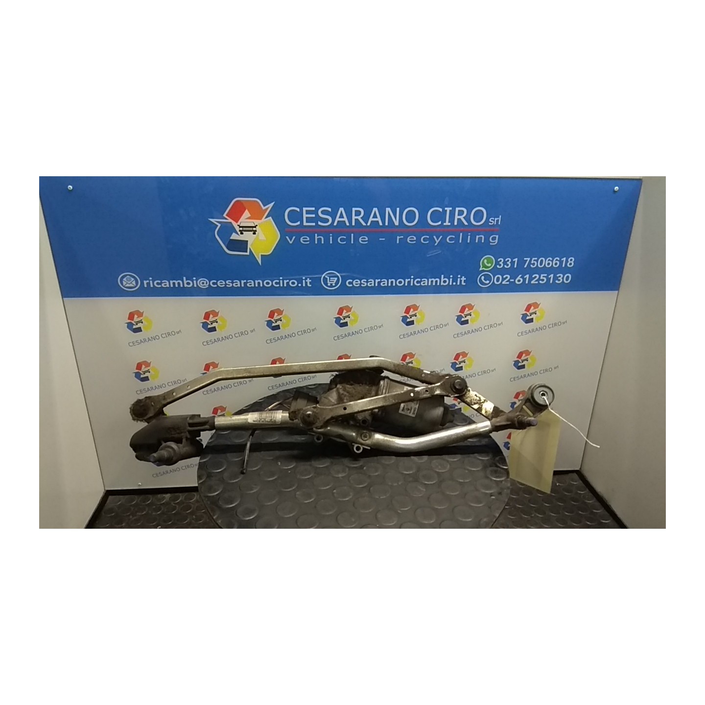 MECCANISMO TERGIPARABREZZA CON MOTORINO 112 RENAULT LAGUNA 3A SERIE (09/07-) M9RL8 288100001N