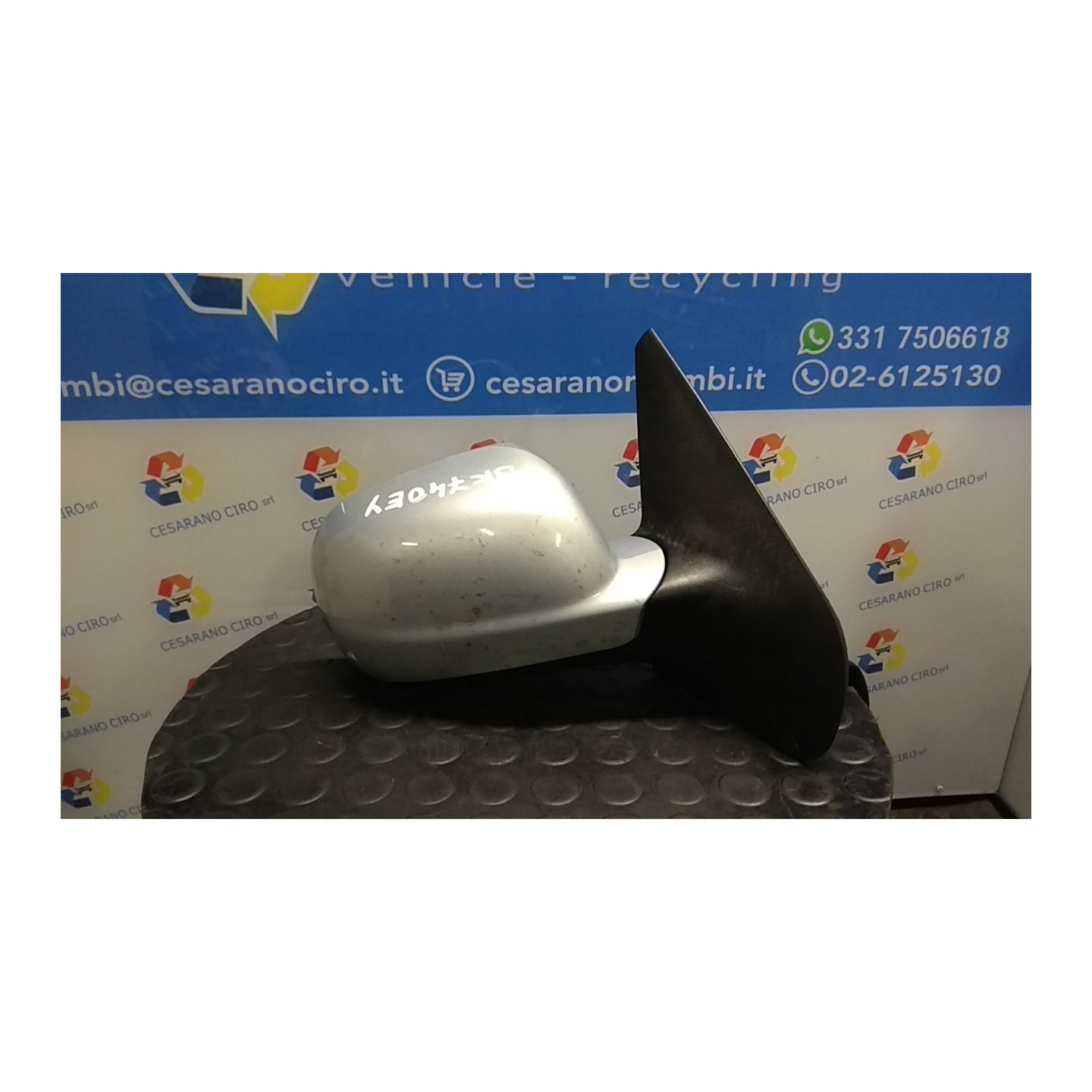 RETROVISORE EST. REGOLAZ. ELETTR. TERMICO DX. 080 VOLKSWAGEN GOLF (1J) (09/97-03/06) AKL 1J1857508D01C