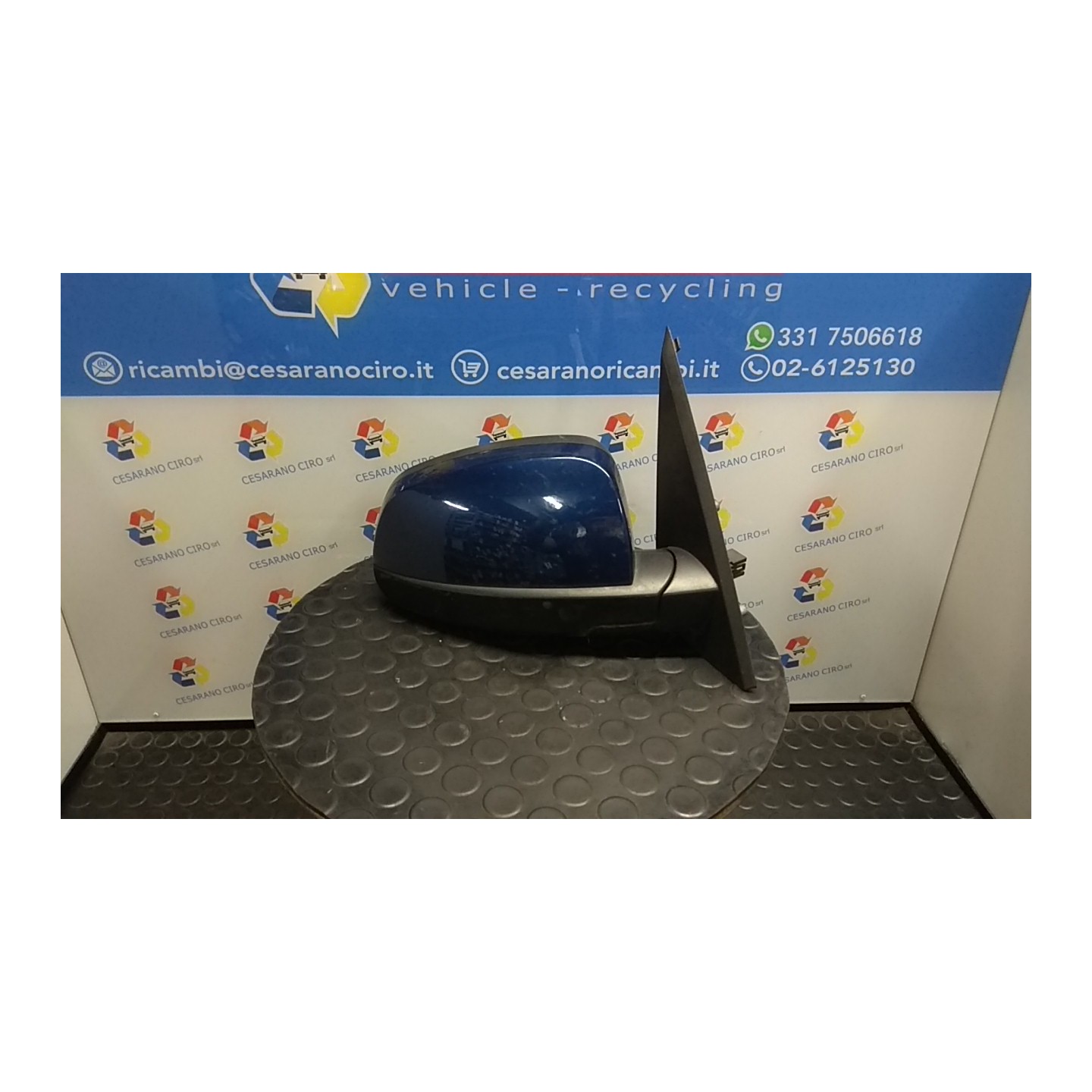 RETROVISORE EST. REGOLAZ. ELETTR. TERMICO DX. 035 OPEL MERIVA (X03) (03/03-12/10) Z16XEP 13148955