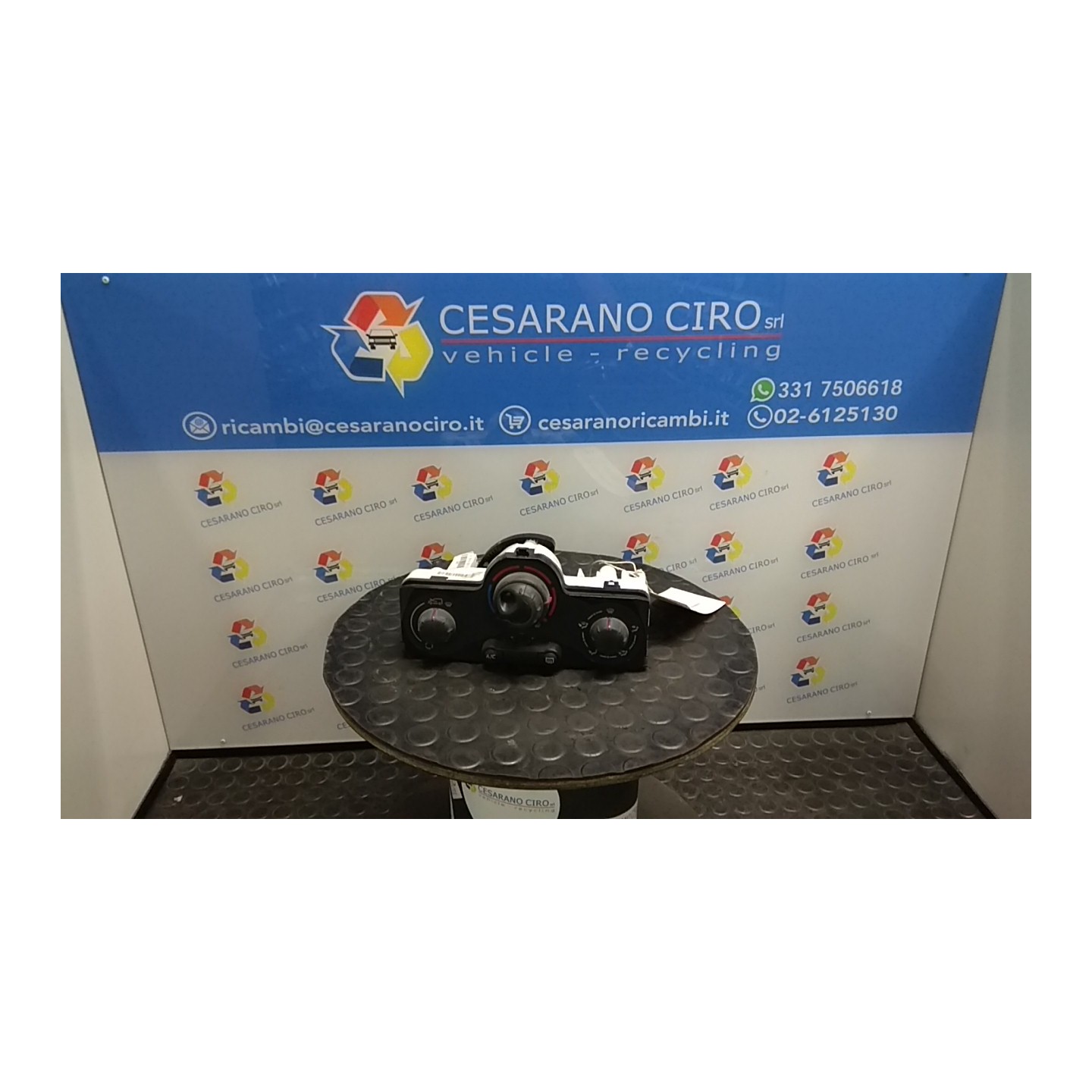 BLOCCO COMANDO CLIMATIZZAZIONE 048 RENAULT KANGOO FURGONE (04/13-) K9KB6 275109404R