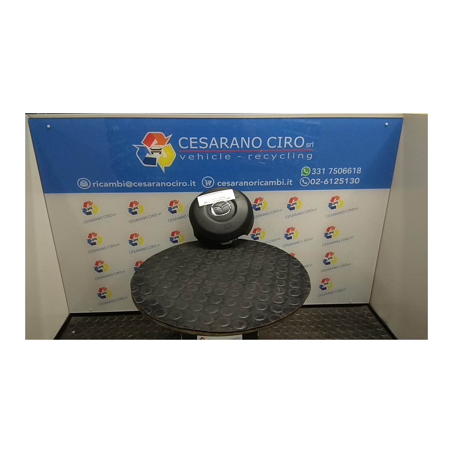 DISPOSITIVO AIRBAG LATO GUIDA 064 MAZDA MAZDA 2 2A SERIE (08/07-12/14 ZJ DF7157K00E02