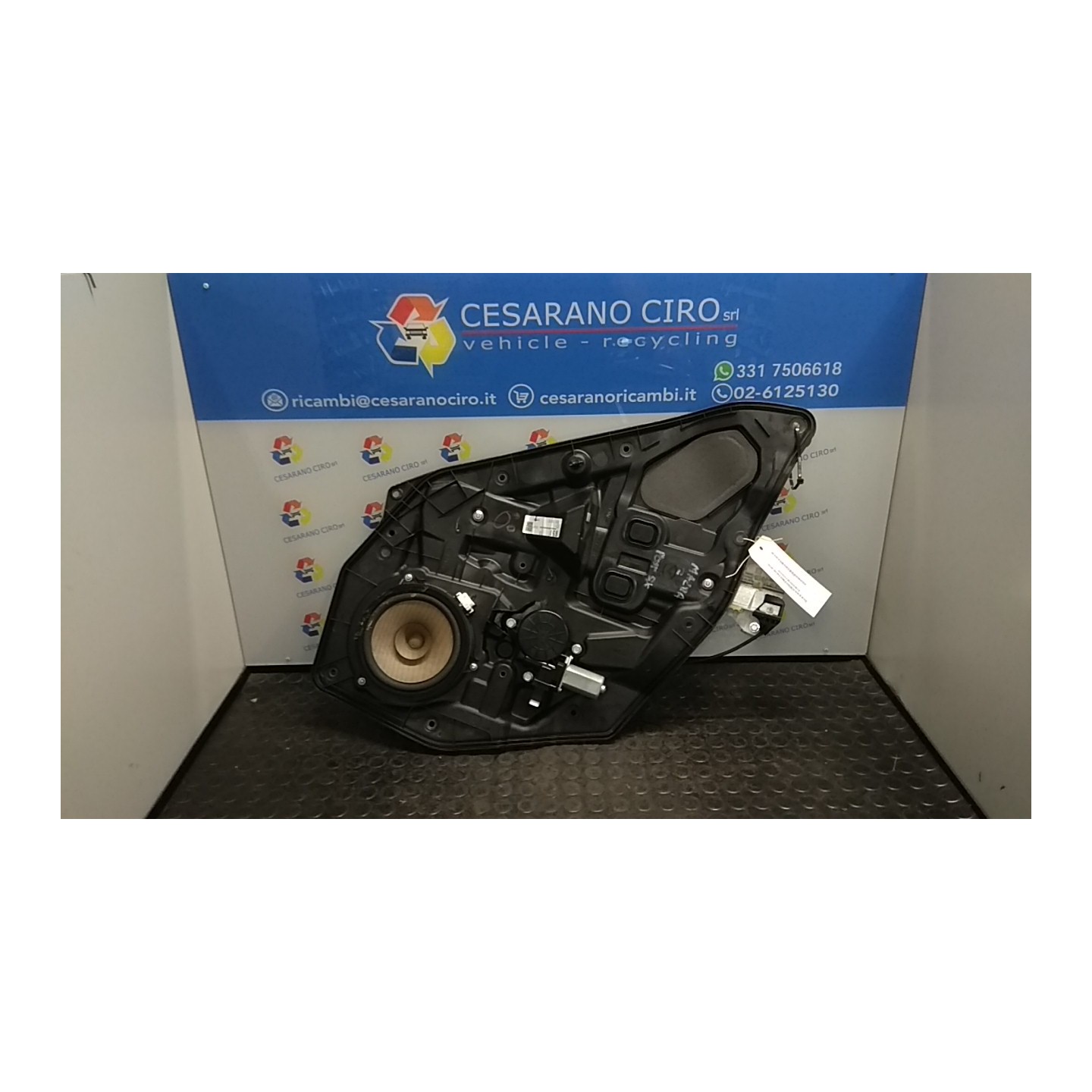 ALZACRISTALLO ELETTR. PORTA POST. SX. 067 MAZDA MAZDA 2 2A SERIE (08/07-12/14 ZJ D65173590A