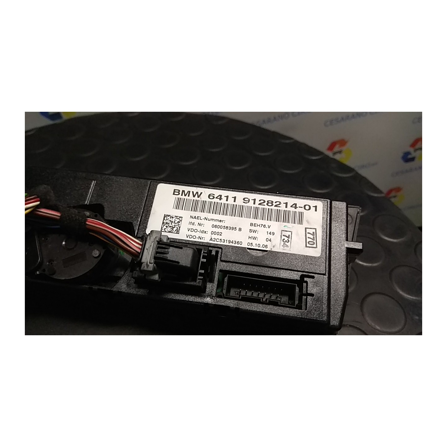 BLOCCO COMANDO CLIMATIZZAZIONE 092 BMW SERIE 3 (E90/E91) (02/05-12/11 N46B20B 64119190922