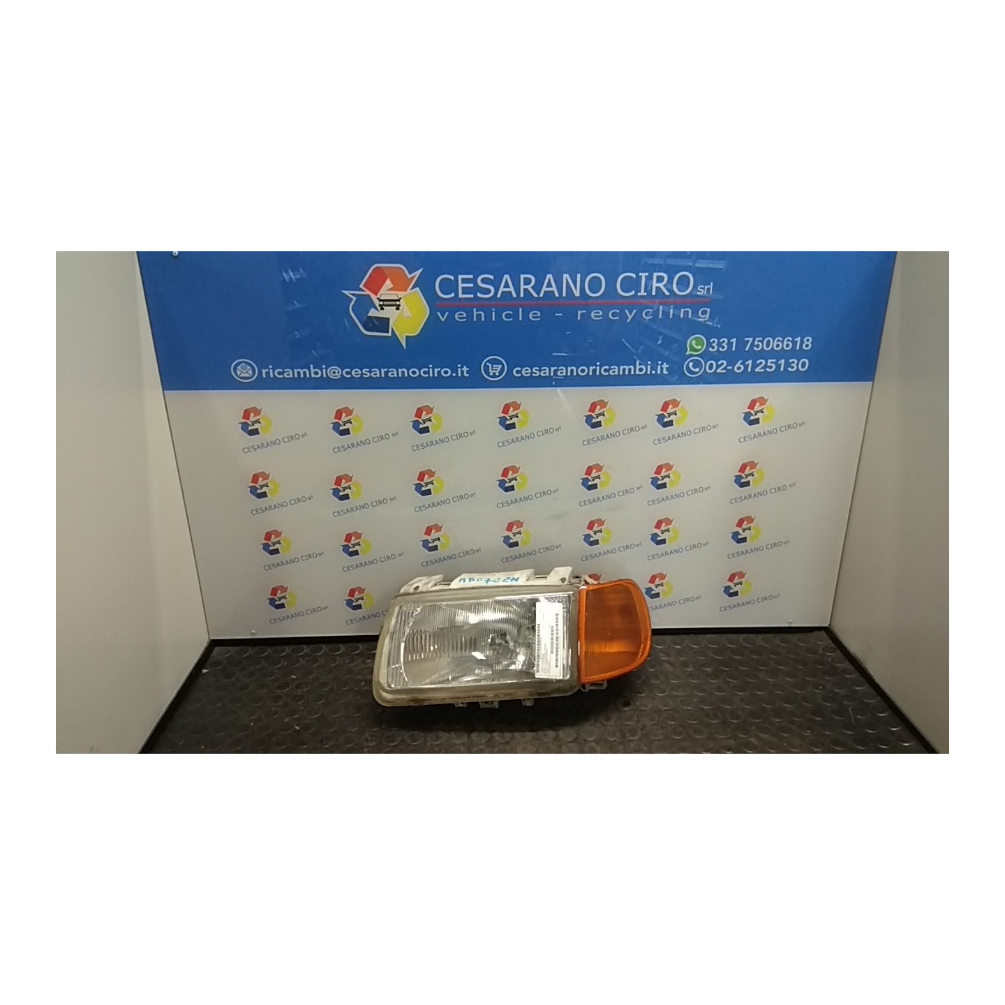 PROIETTORE SX. 104 VOLKSWAGEN POLO 3A SERIE (11/94-09/01) AEV 6N1941015