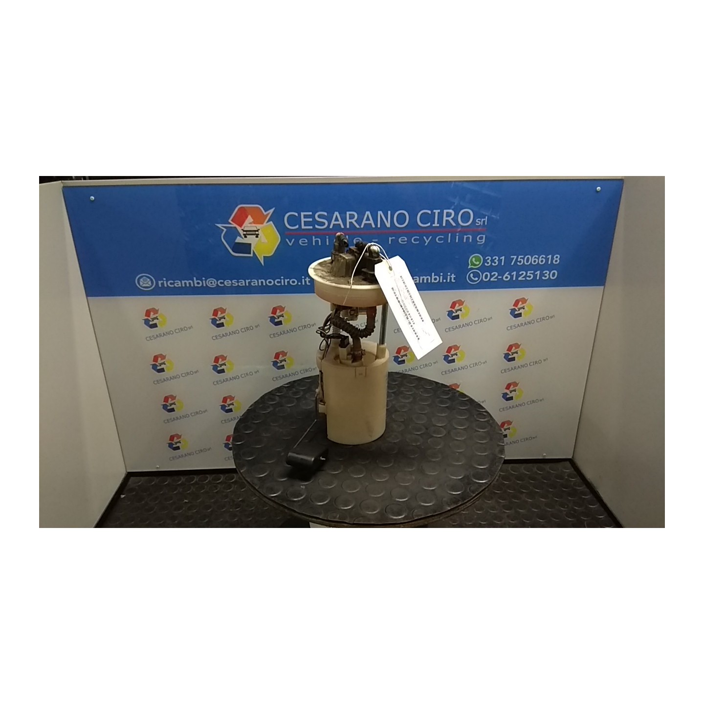 POMPA CARBURANTE C/TRASDUTTORE (GALLEGGIANTE) 107 CHEVROLET (DAEWOO) MATIZ (M200) (04/05-12/10) B10S1 96591528