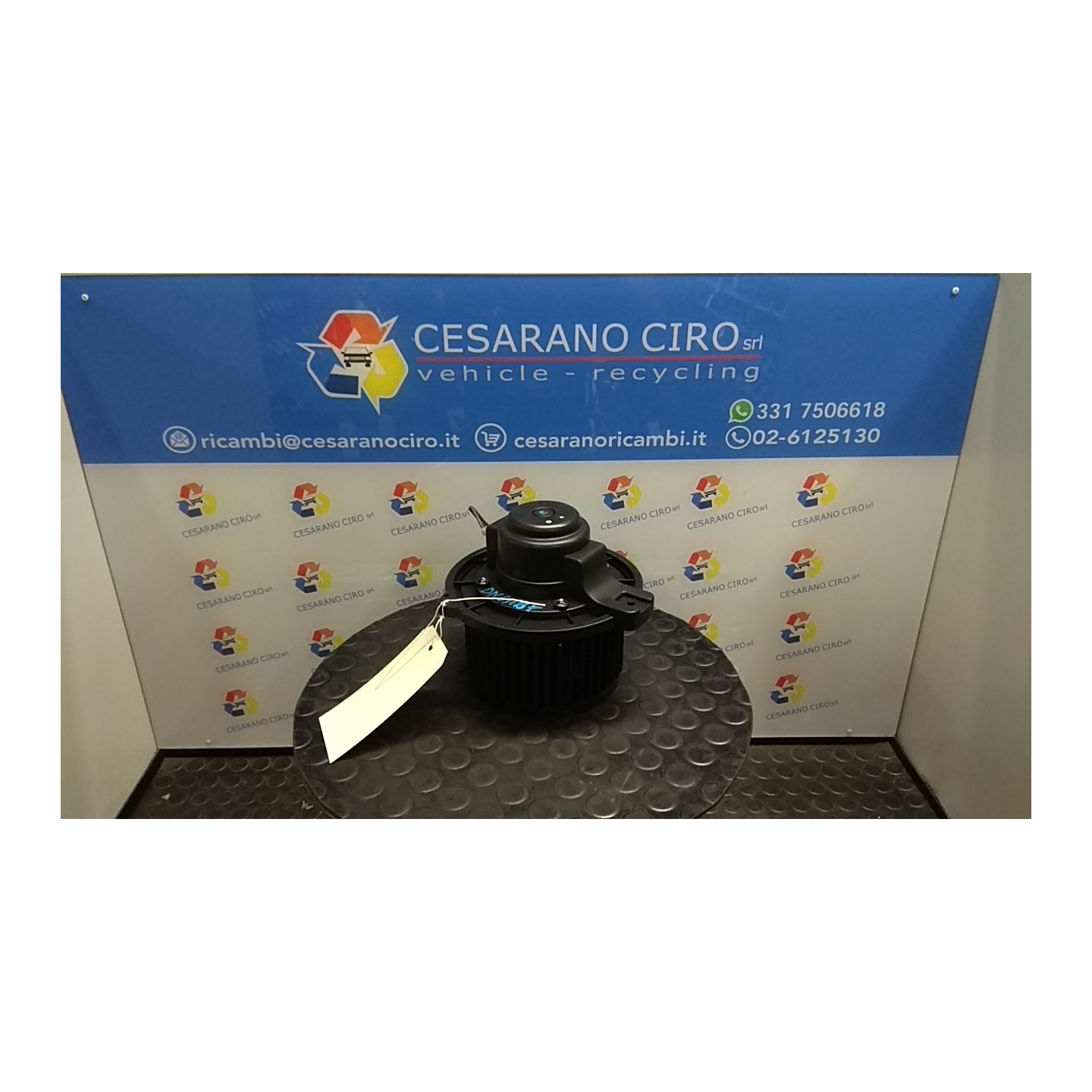MOTORINO VENTILAZIONE ABITACOLO C/RISCALDATORE 108 CHEVROLET (DAEWOO) MATIZ (M200) (04/05-12/10) B10S1 96398790