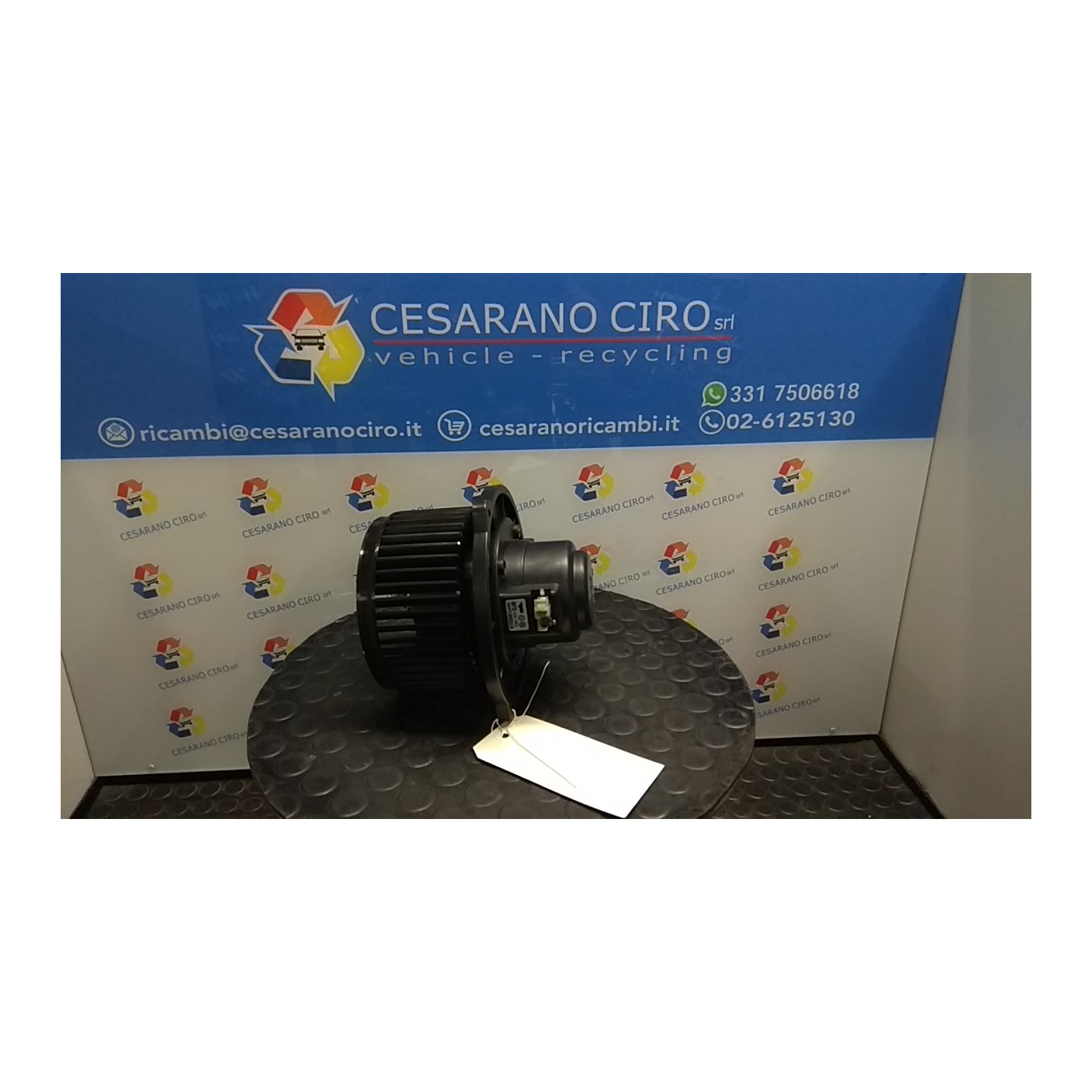 MOTORINO VENTILAZIONE ABITACOLO C/RISCALDATORE 108 CHEVROLET (DAEWOO) MATIZ (M200) (04/05-12/10) B10S1 96398790