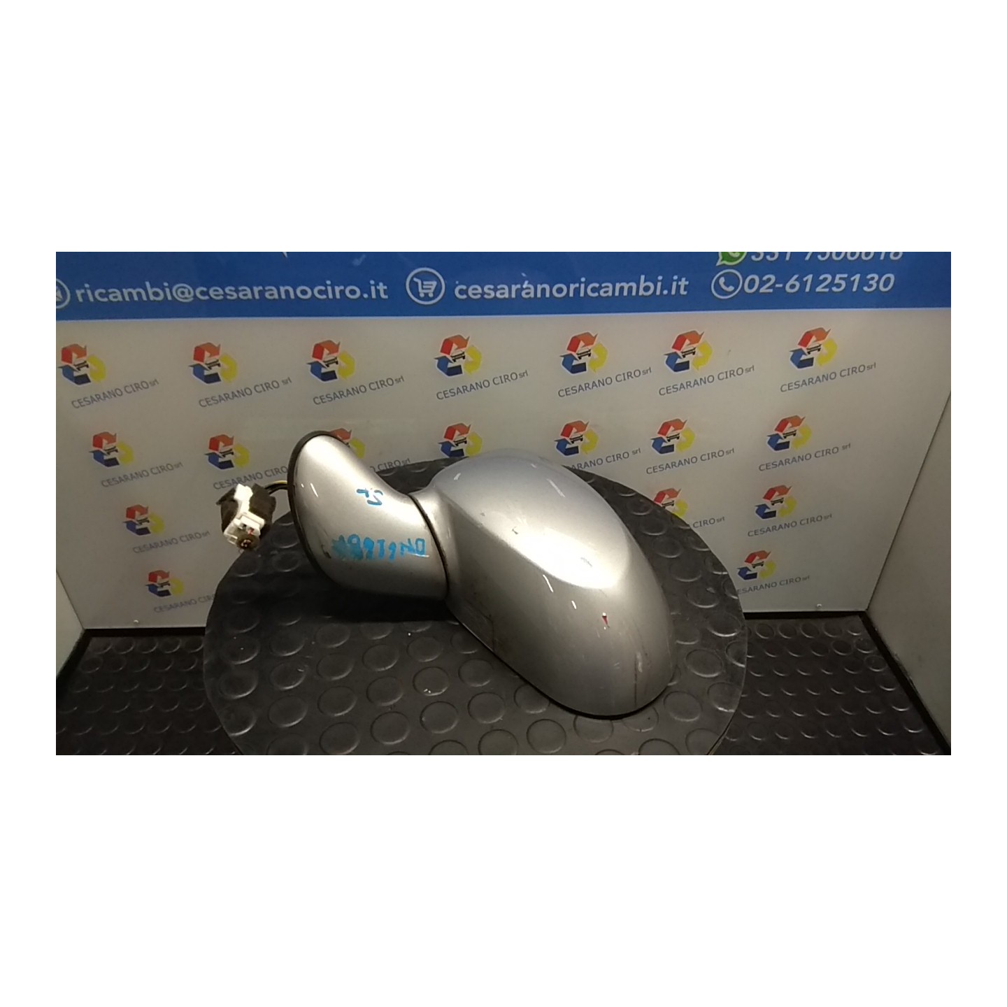 RETROVISORE EST. REGOLAZ. ELETTR. SX. 111 CHEVROLET (DAEWOO) MATIZ (M200) (04/05-12/10) B10S1 96600411