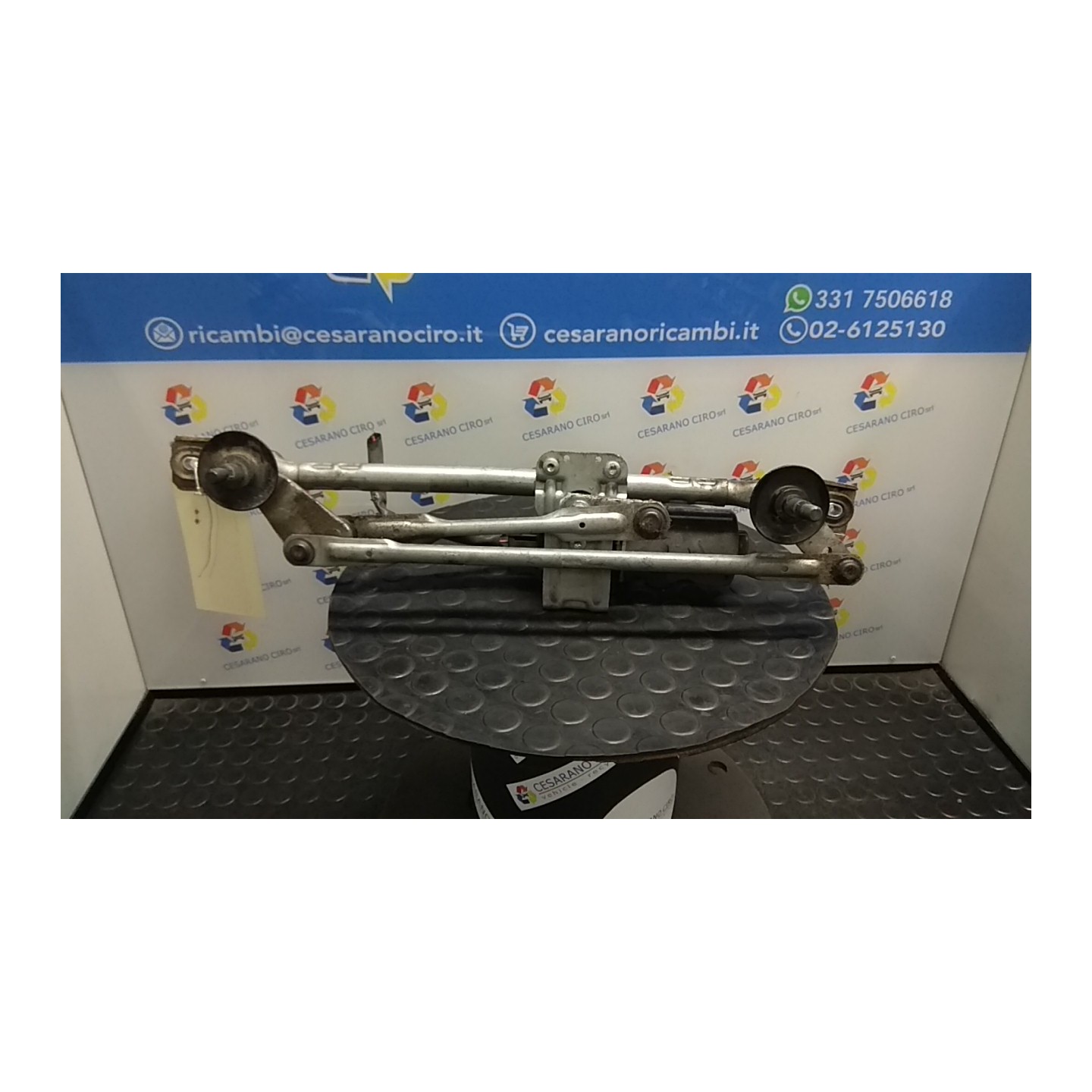 MECCANISMO TERGIPARABREZZA CON MOTORINO 203 KIA PICANTO 2A SERIE (05/11-) B3LA NB3753075025004