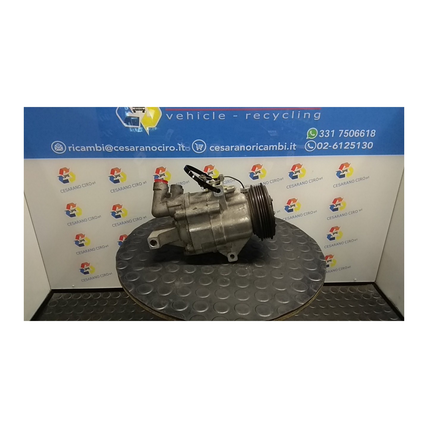 COMPRESSORE A/C 050 SUZUKI SPLASH (02/08-10/15) K10B 9520051KA0000