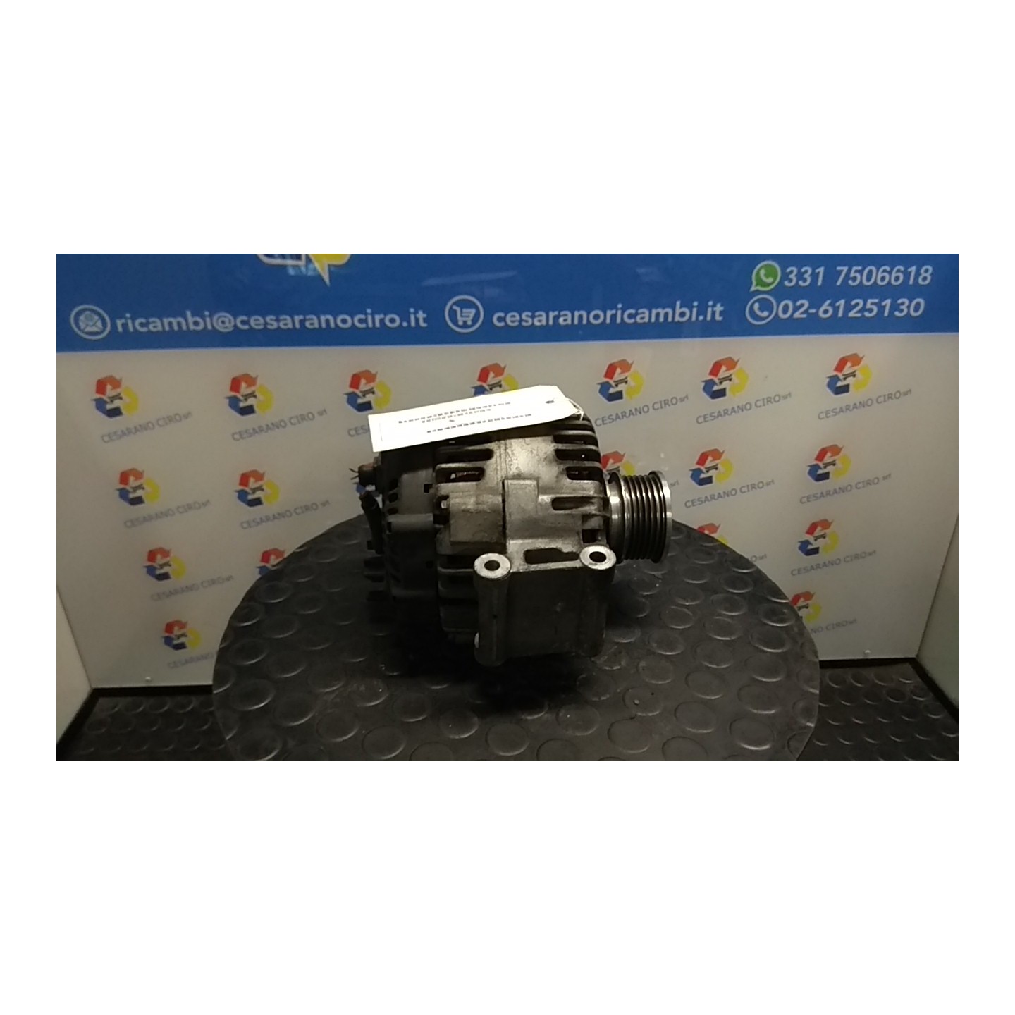 ALTERNATORE BOSCH 150AMP 075 AUDI A4 (8E) (11/00-11/04) ALT 06B903016QX