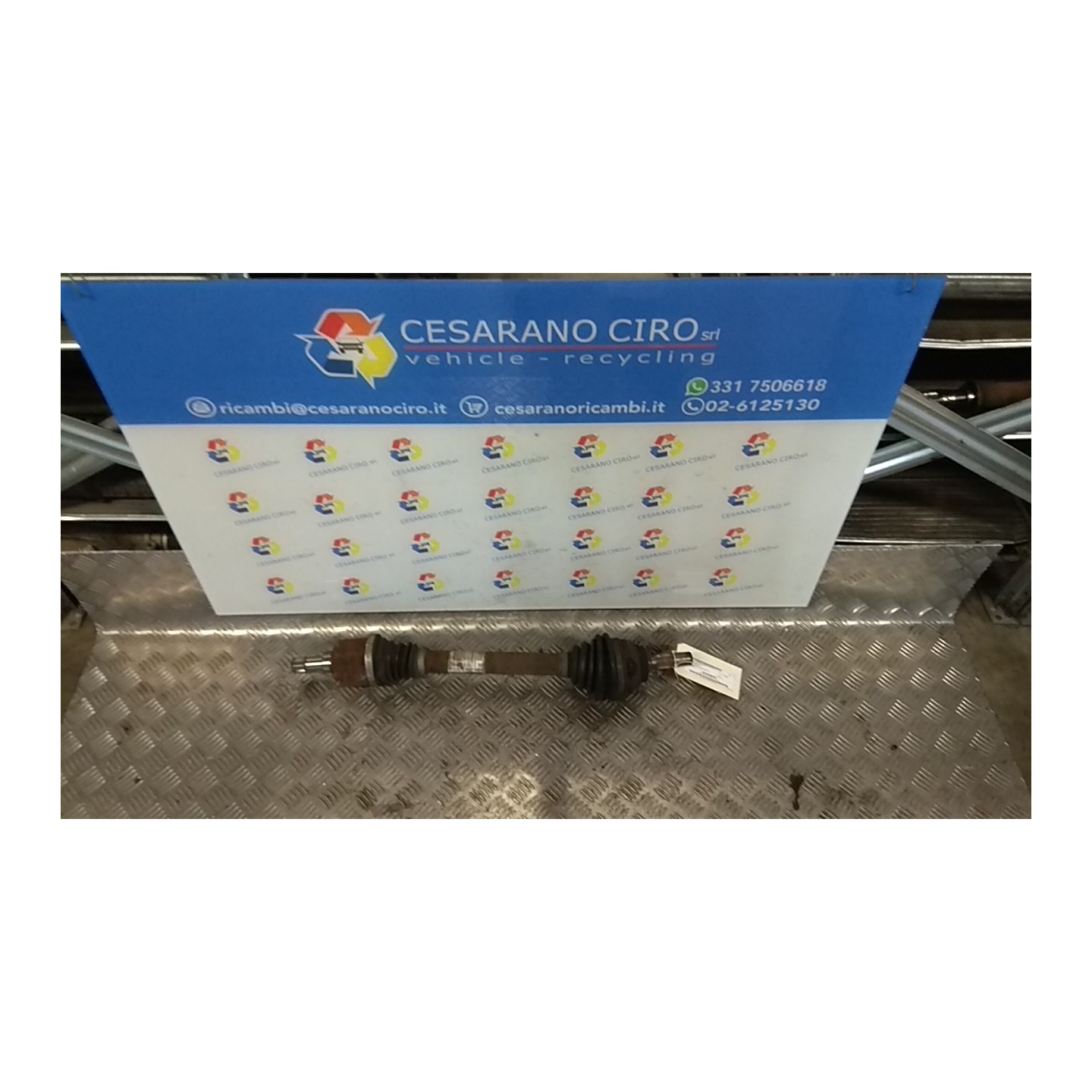 SEMIALBERO ANT. COMPL. SX. 101 CITROEN C4 (B7) (09/10-) 9H05 3272PZ