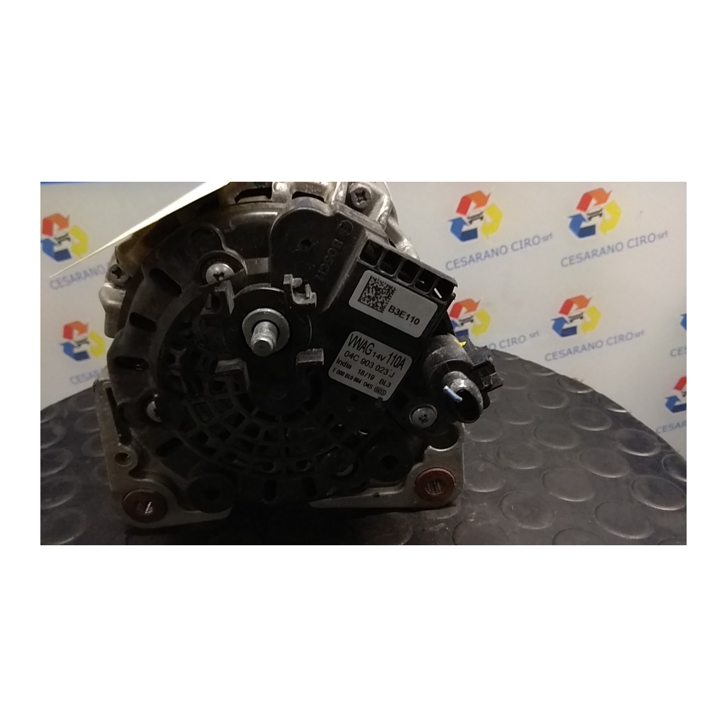 ALTERNATORE 110AMP BOSCH 015 VOLKSWAGEN UP! (06/16-) CPG 04C903023B