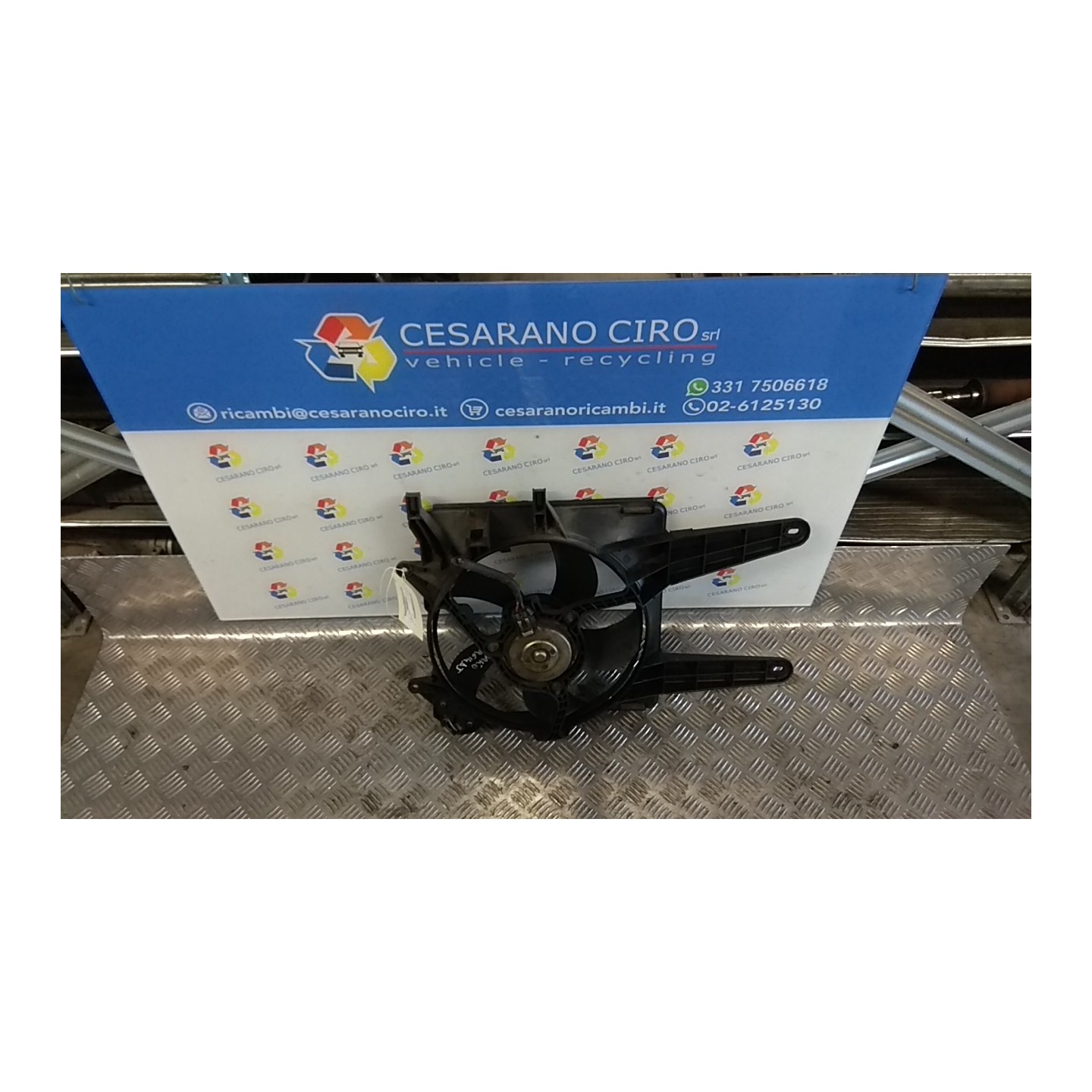 ELETTROVENTOLA CON SUPPORTO C/A/C 028 FIAT PALIO (PY) (09/97-09/03) 178E2000 46473281