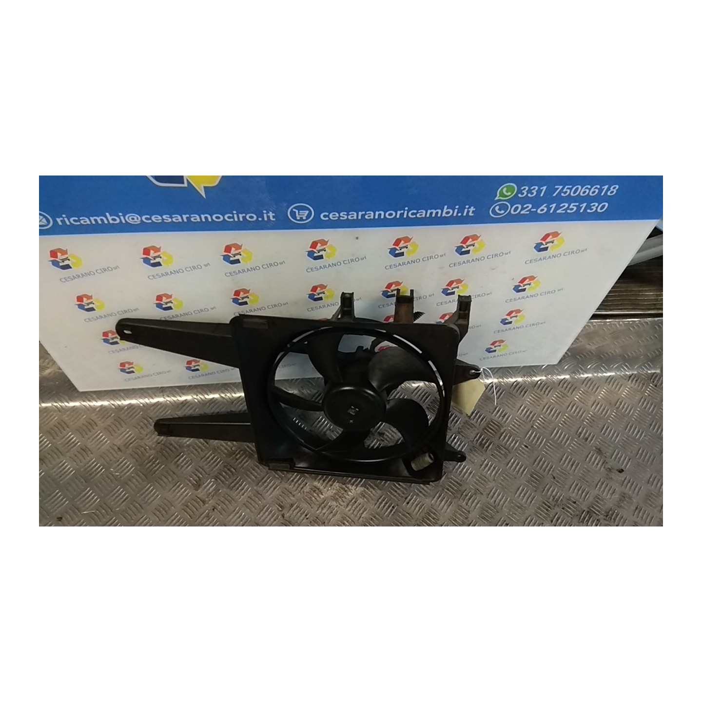 ELETTROVENTOLA CON SUPPORTO C/A/C 028 FIAT PALIO (PY) (09/97-09/03) 178E2000 46473281