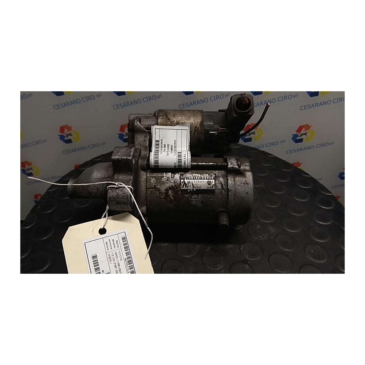 MOTORINO AVVIAMENTO 1.3KW 068 TOYOTA YARIS (11/05-02/12) 1KRFE 281000Q050