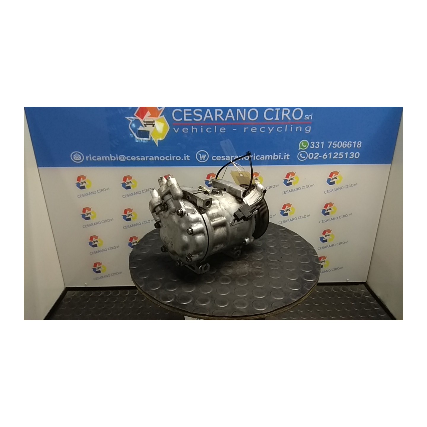 COMPRESSORE A/C 070 MAZDA MAZDA 3 (08/06-10/09) Y6 BP8F61450B