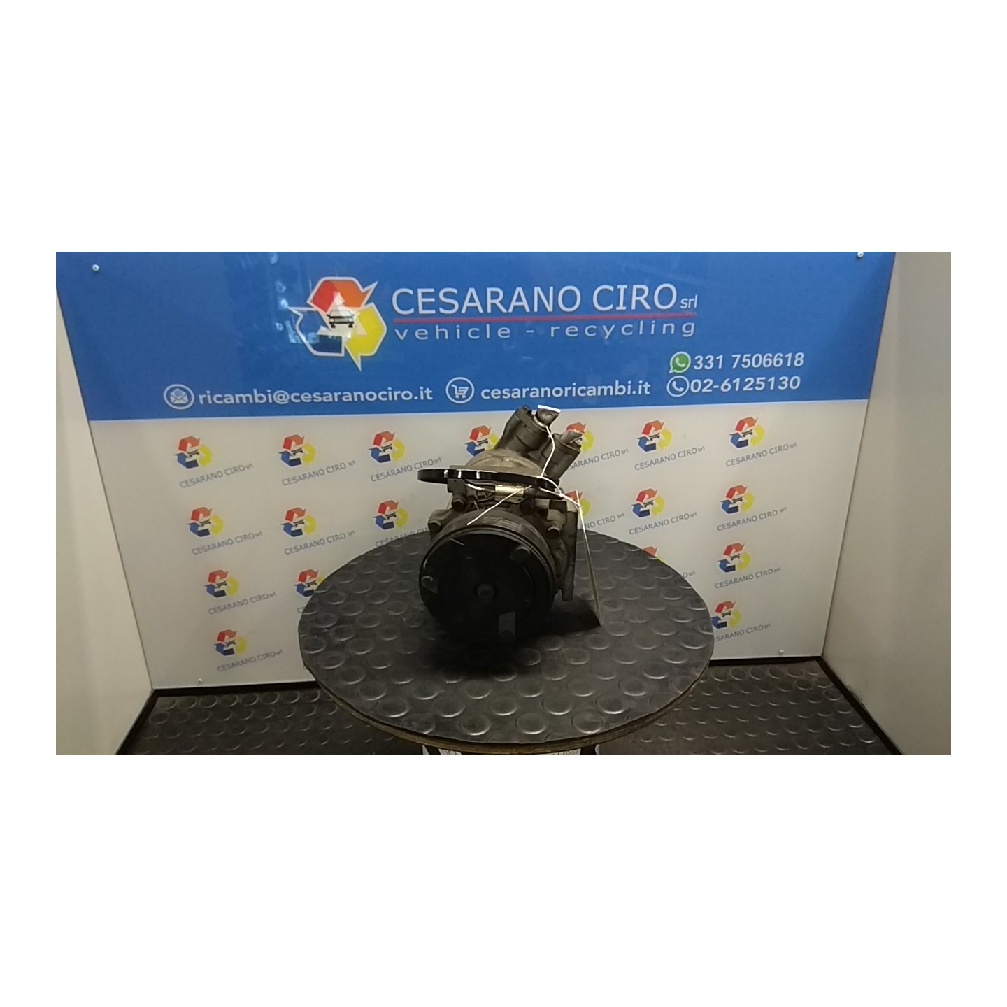 COMPRESSORE A/C 108 RENAULT CLIO 2A SERIE (04/98-04/01) D7FD7 7700106069