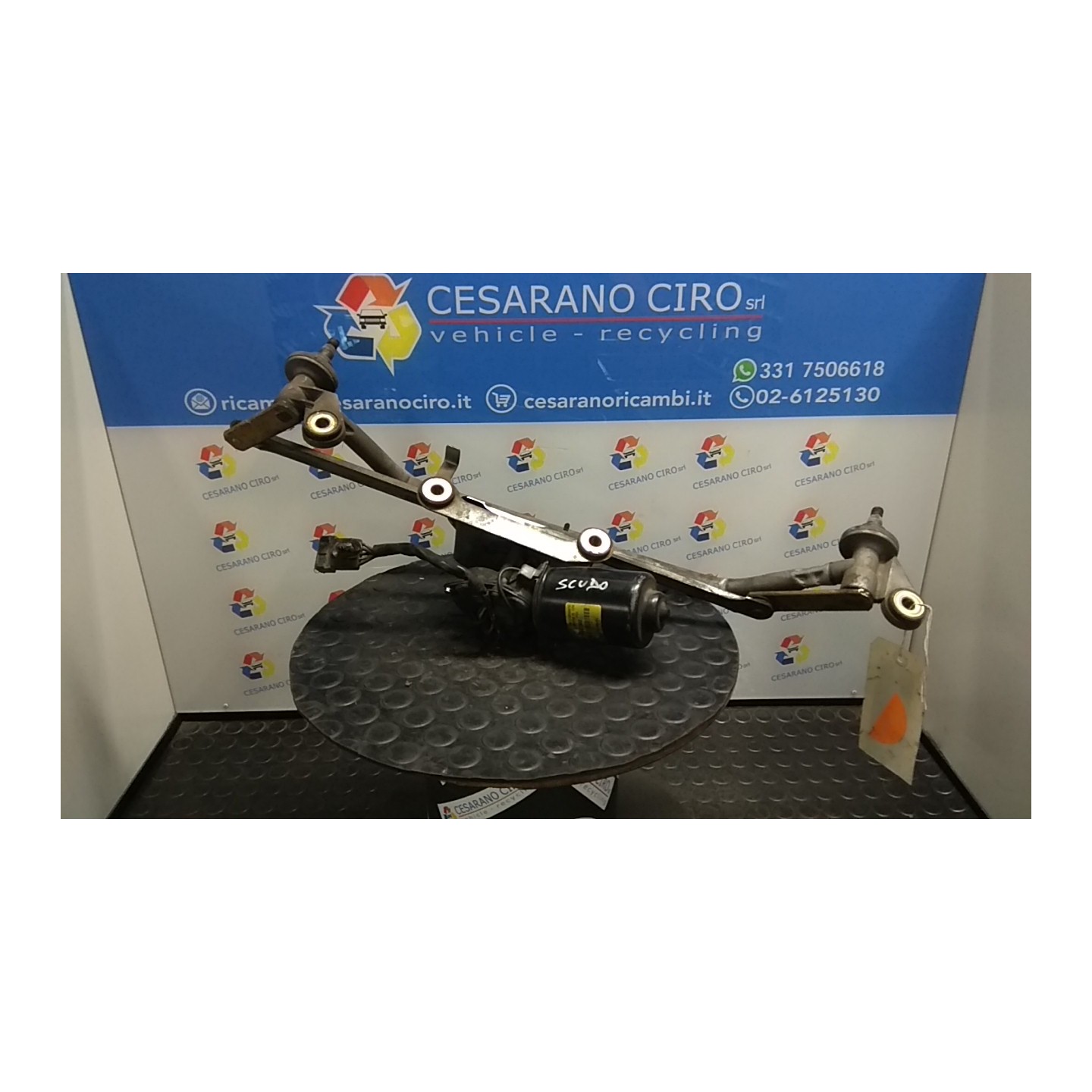 MECCANISMO TERGIPARABREZZA 119 FIAT SCUDO (PL) (02/96-12/03) RHZ 9406401878