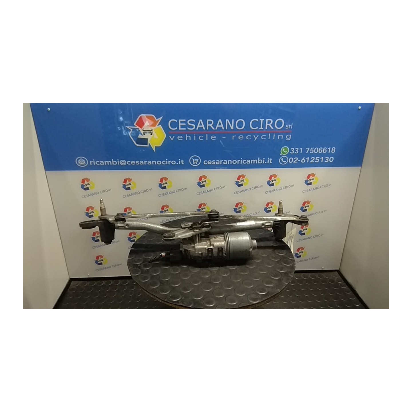 MECCANISMO TERGIPARABREZZA CON MOTORINO 121 FIAT CROMA (2T) (04/05-10/07) 939A1000 51708219