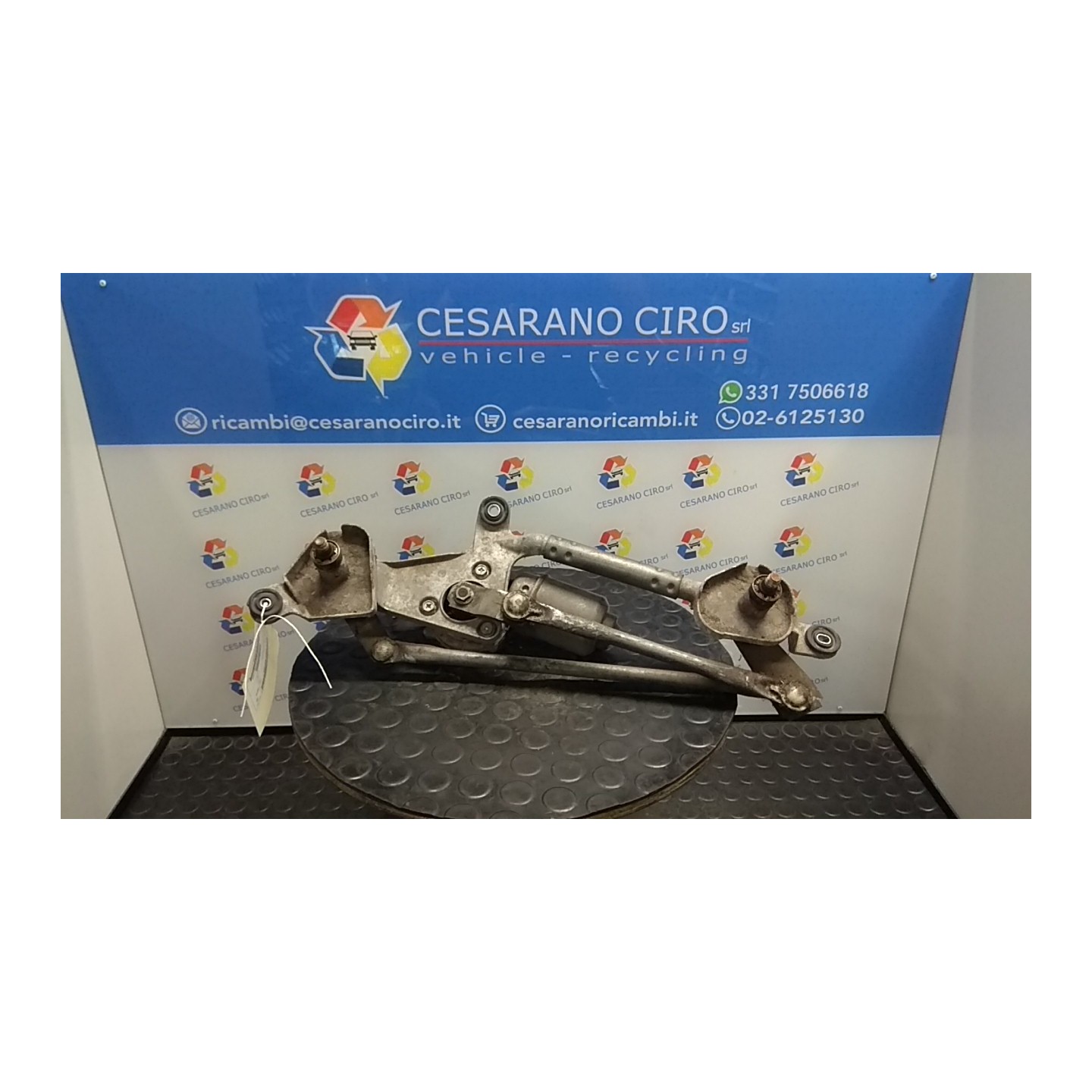 MECCANISMO TERGIPARABREZZA CON MOTORINO 123 FIAT SEDICI (3B) (02/06-11/11) M16A 71750969