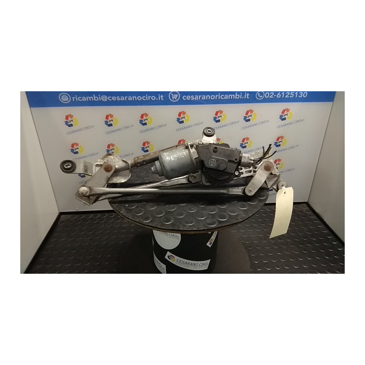 MECCANISMO TERGIPARABREZZA CON MOTORINO 123 FIAT SEDICI (3B) (02/06-11/11) M16A 71750969