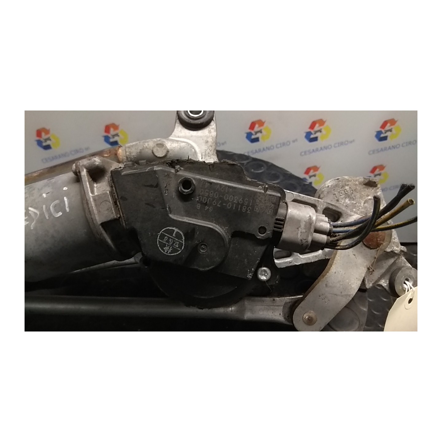 MECCANISMO TERGIPARABREZZA CON MOTORINO 123 FIAT SEDICI (3B) (02/06-11/11) M16A 71750969