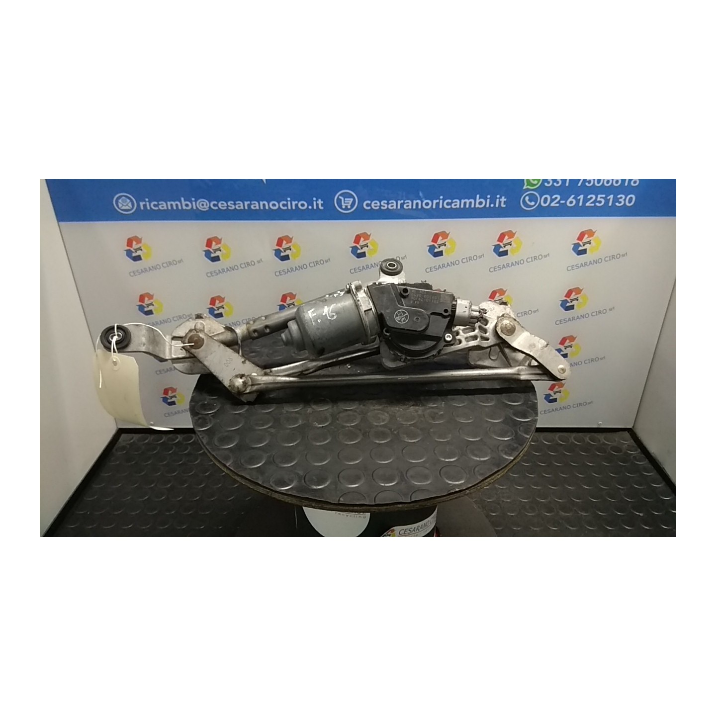MECCANISMO TERGIPARABREZZA CON MOTORINO 124 FIAT SEDICI (3B) (02/06-11/11) D19AA 71750969