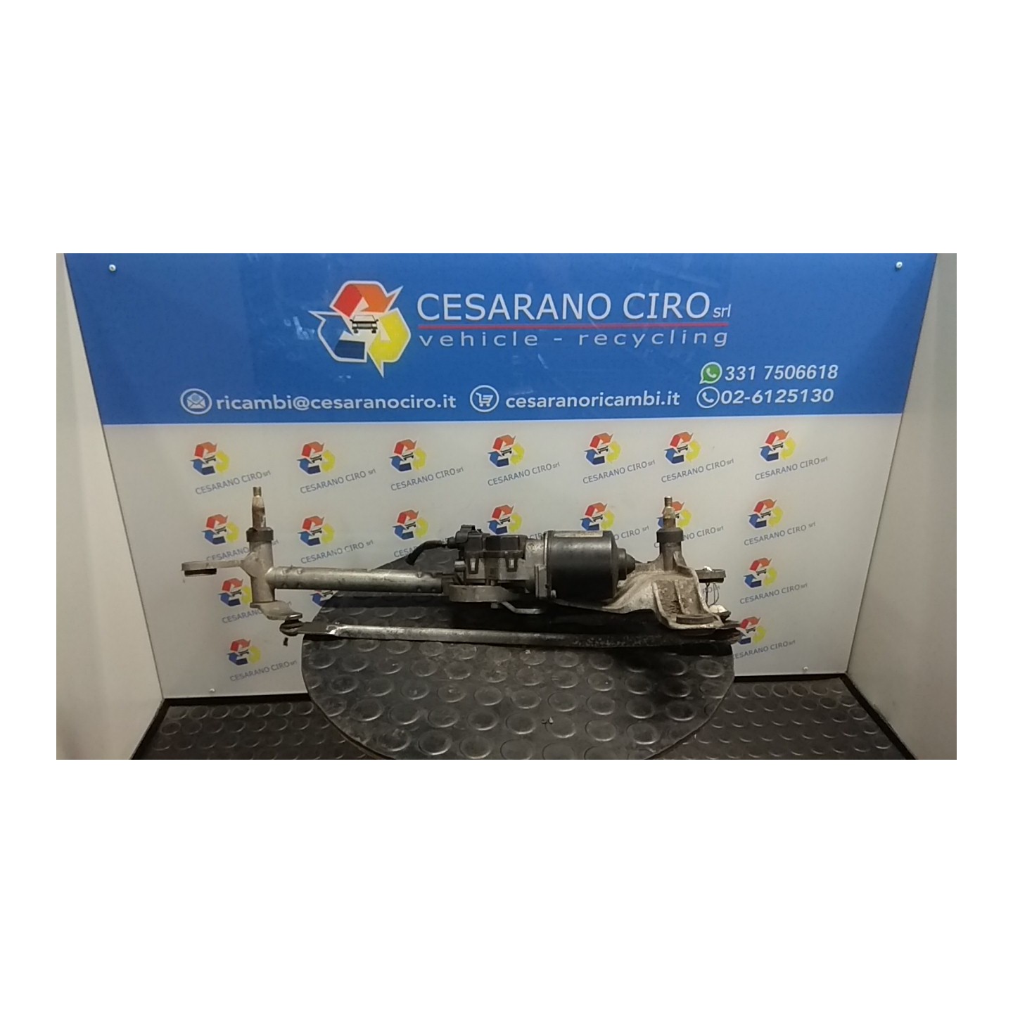 MECCANISMO TERGIPARABREZZA CON MOTORINO 125 FIAT IDEA (4D/2S) (10/03-12/12) 188A9000 NB3753006053018