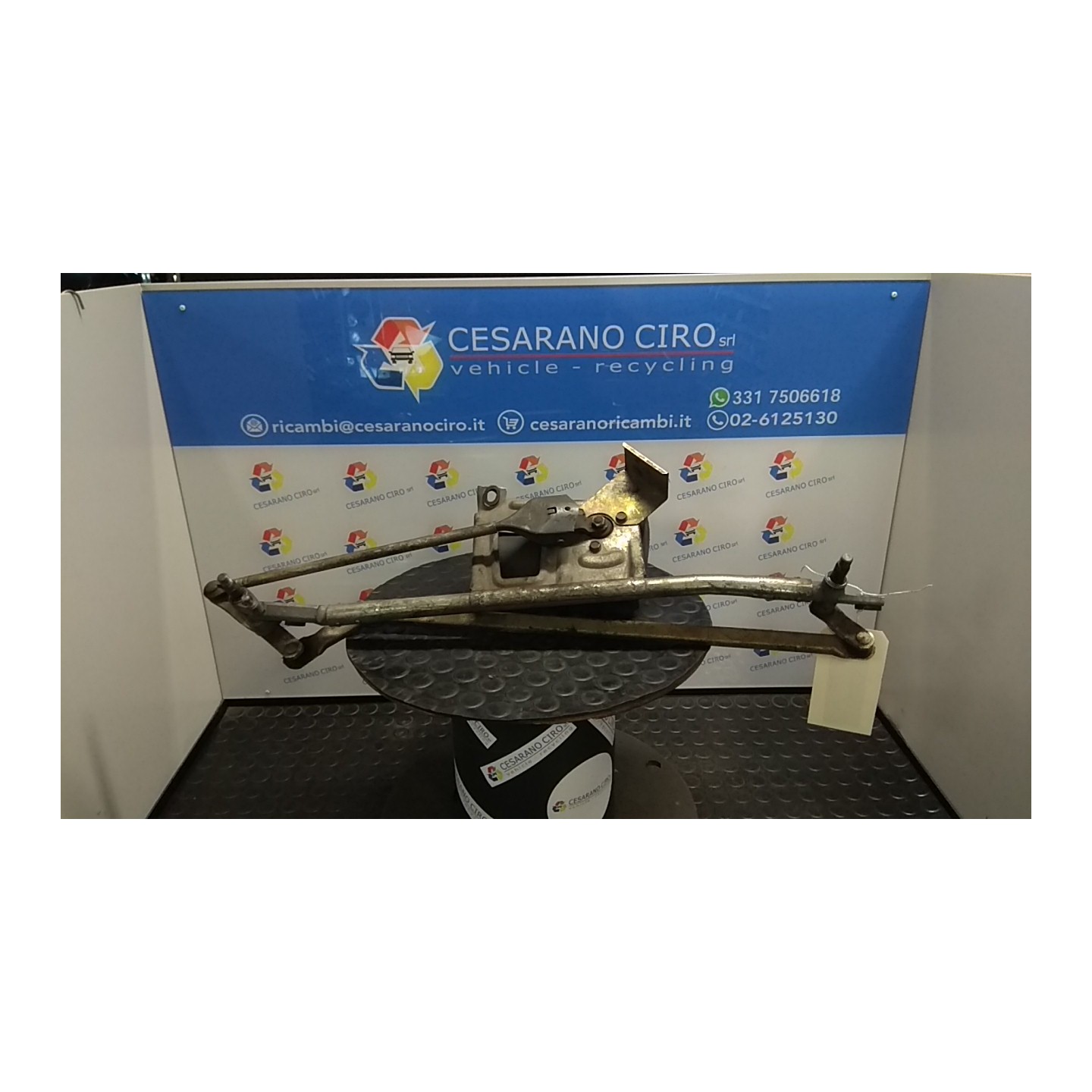 MECCANISMO TERGIPARABREZZA CON MOTORINO 128 LANCIA K BER./SW (11/94-01/02) 838A8000 NB3753010012060