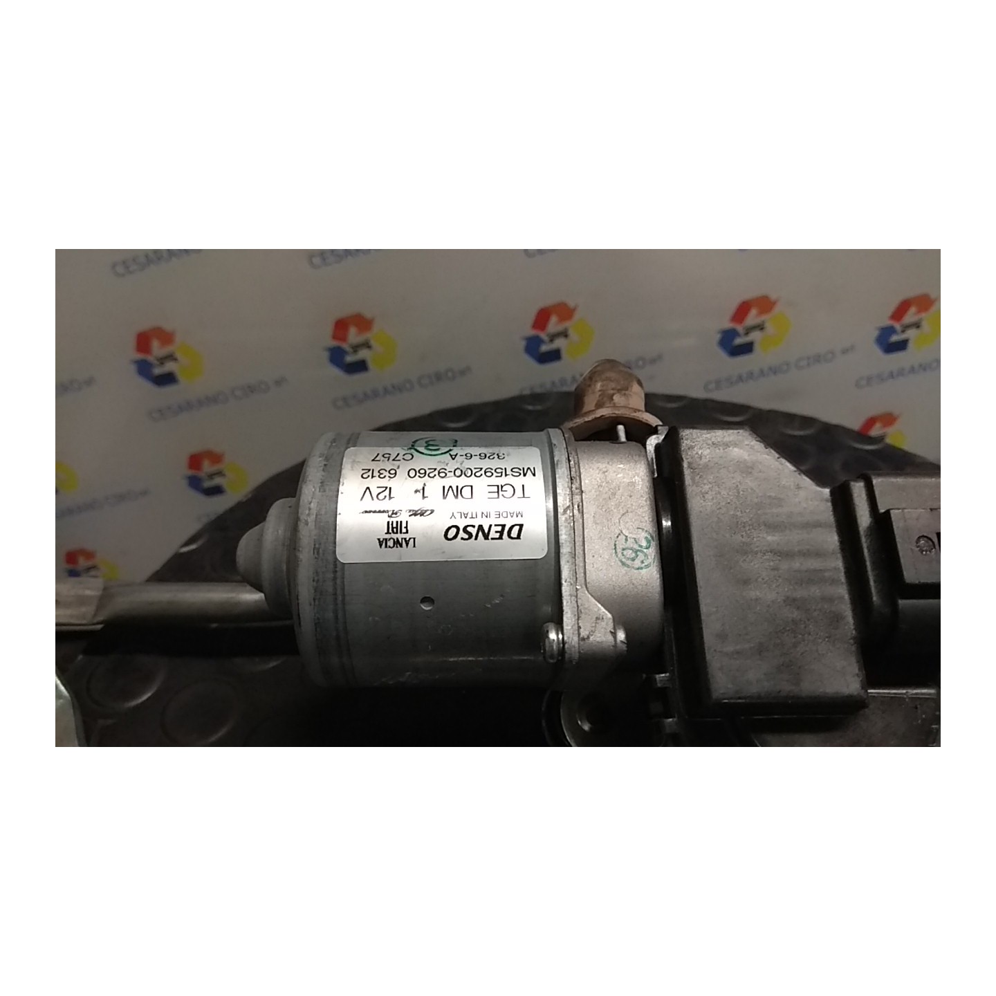 MECCANISMO TERGIPARABREZZA CON MOTORINO 129 FIAT PANDA (33) (12/11-) 169A4000 52024852
