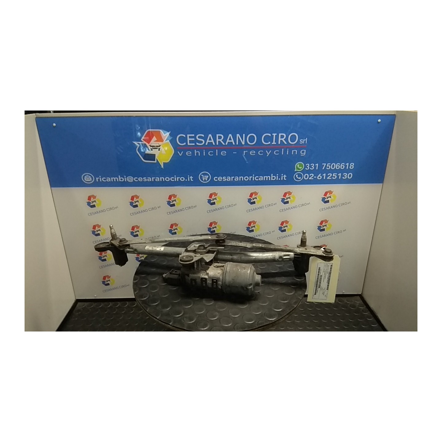 MECCANISMO TERGIPARABREZZA CON MOTORINO 130 ALFA ROMEO 159 (X3/X9) (07/05-06/13) 939A1000 60694874