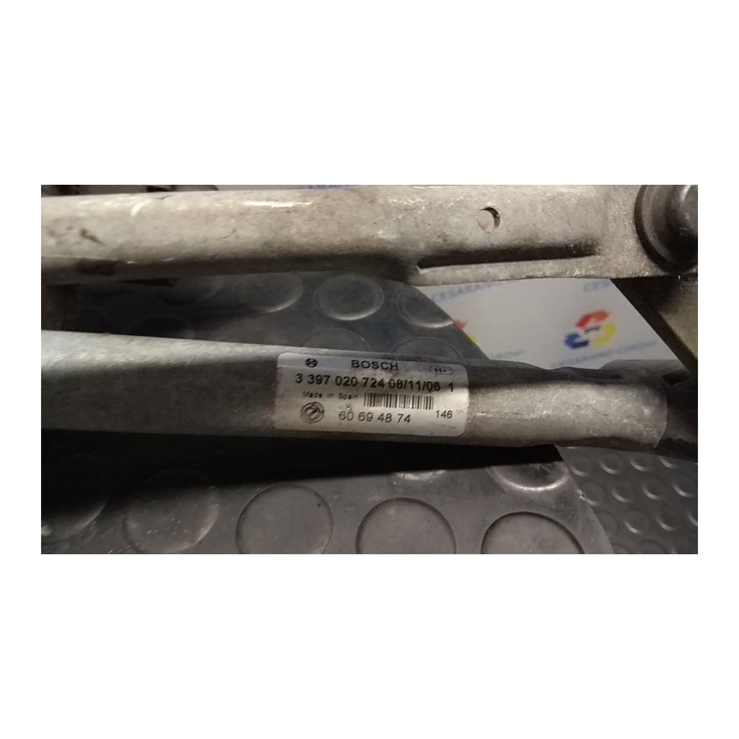 MECCANISMO TERGIPARABREZZA CON MOTORINO 130 ALFA ROMEO 159 (X3/X9) (07/05-06/13) 939A1000 60694874