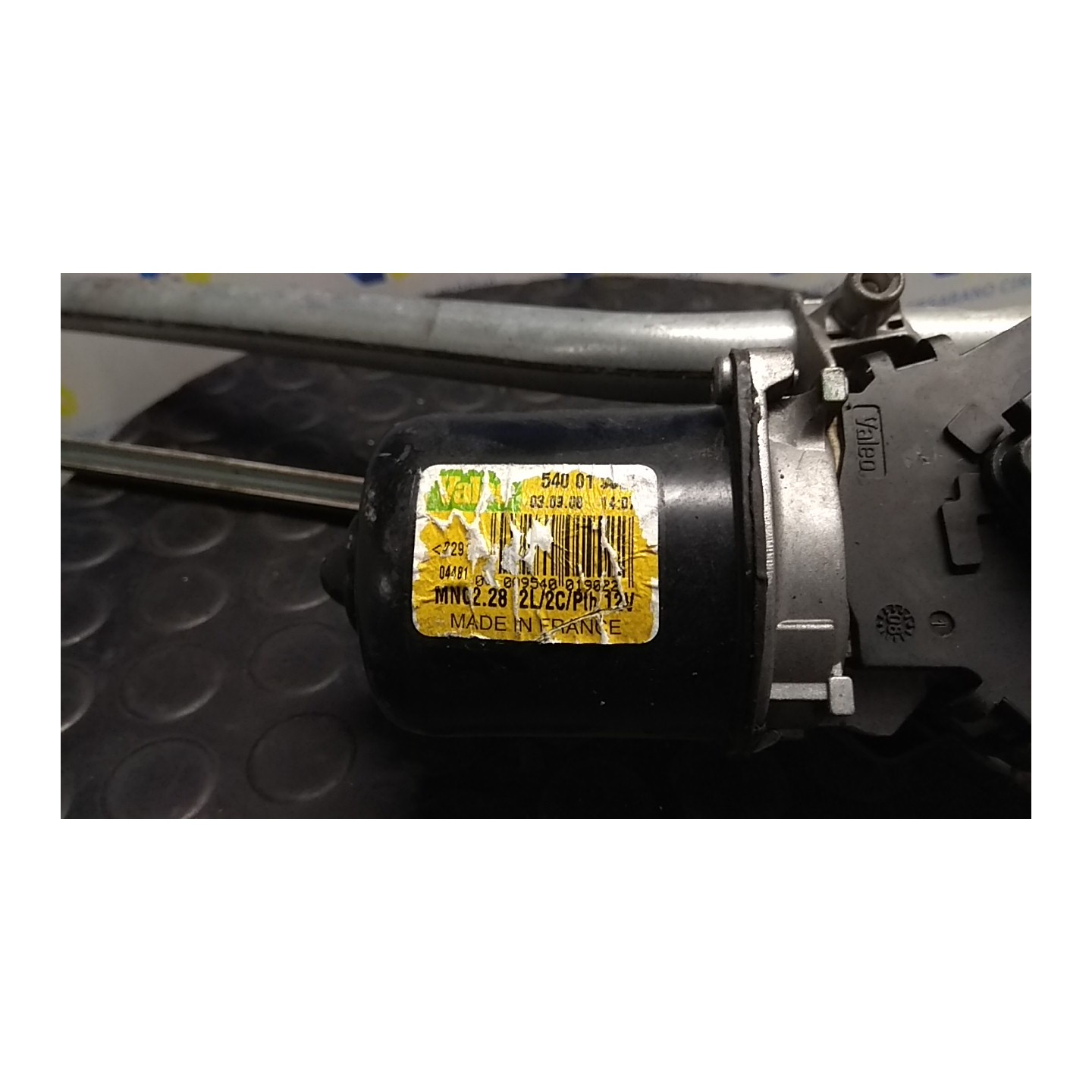 MECCANISMO TERGIPARABREZZA CON MOTORINO 137 RENAULT KANGOO (01/08-) K9KD8 8200409692