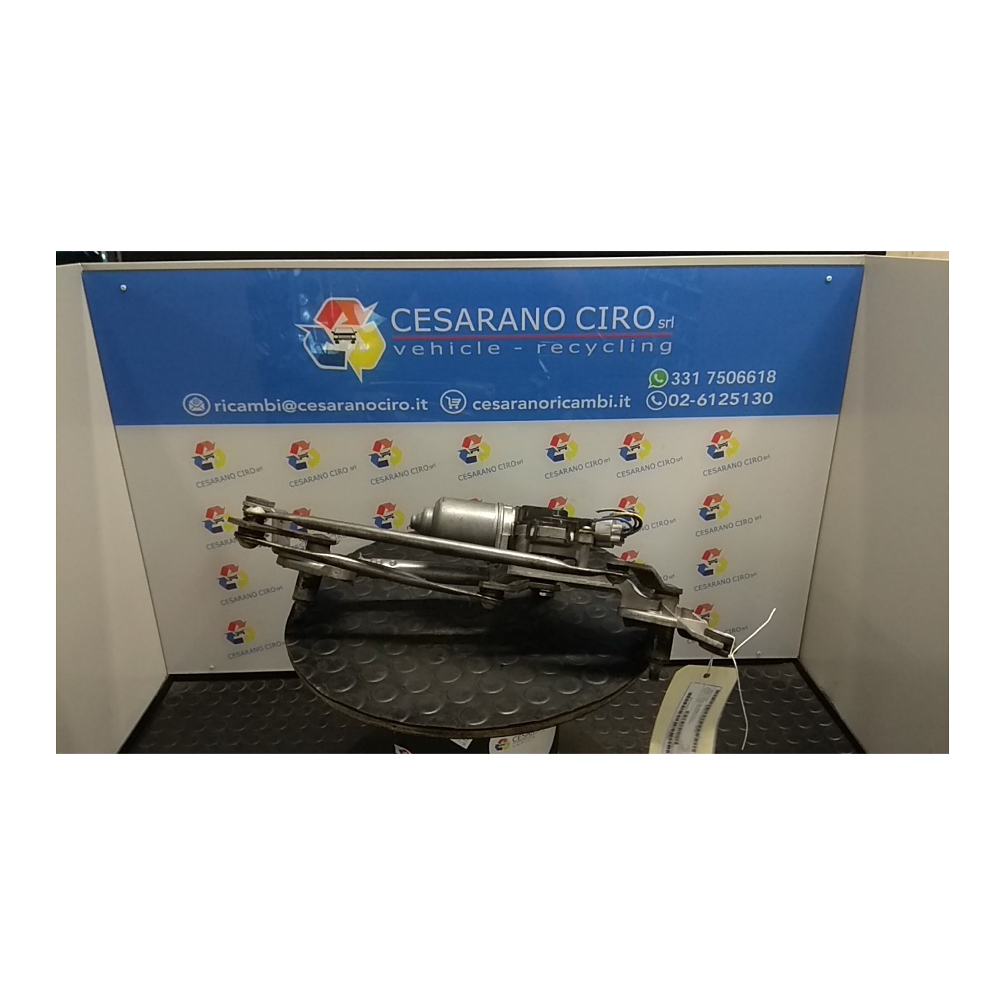 MECCANISMO TERGIPARABREZZA CON MOTORINO 138 FIAT SEDICI (3B) (02/06-11/11) D19AA 71750969