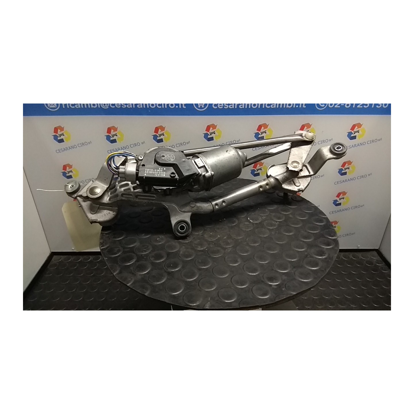 MECCANISMO TERGIPARABREZZA CON MOTORINO 138 FIAT SEDICI (3B) (02/06-11/11) D19AA 71750969