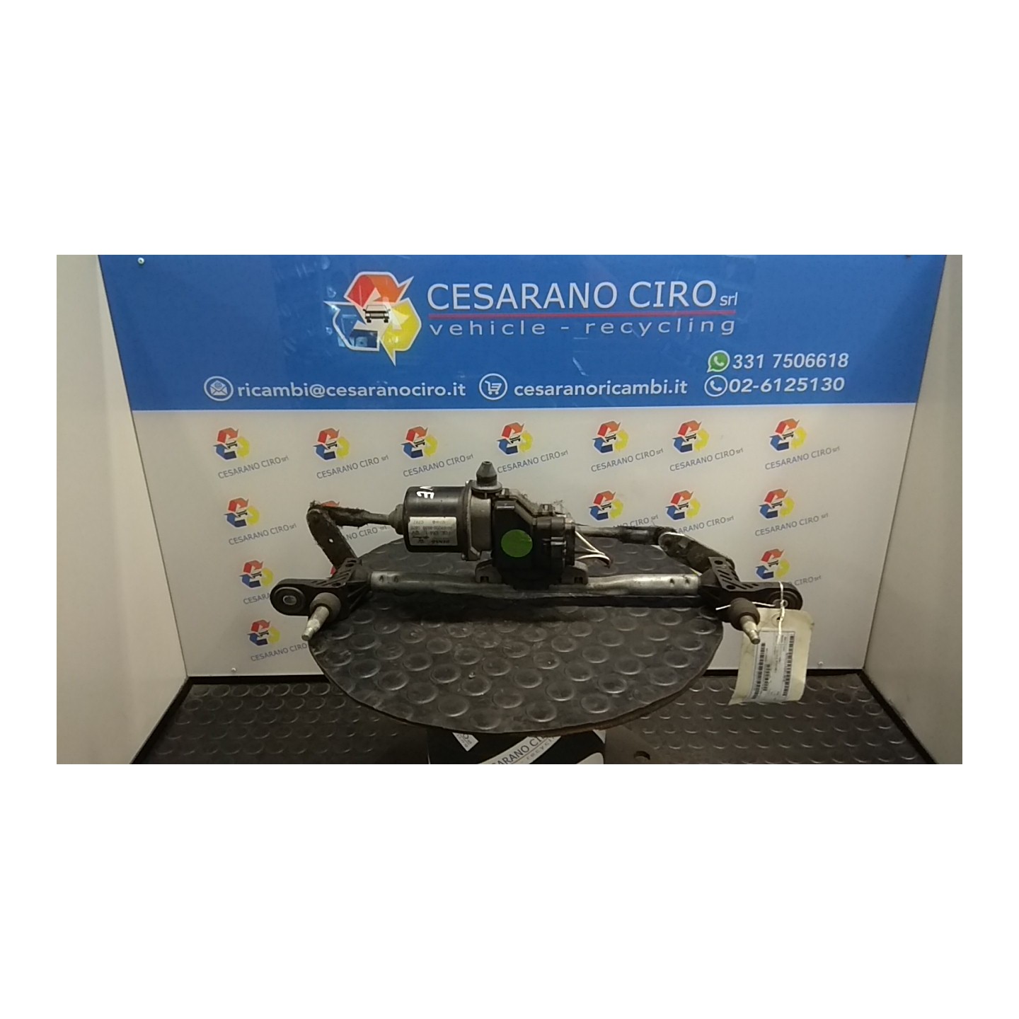 MECCANISMO TERGIPARABREZZA CON MOTORINO 145 FORD KA (CCU) (10/08-) 169A5000 1747197