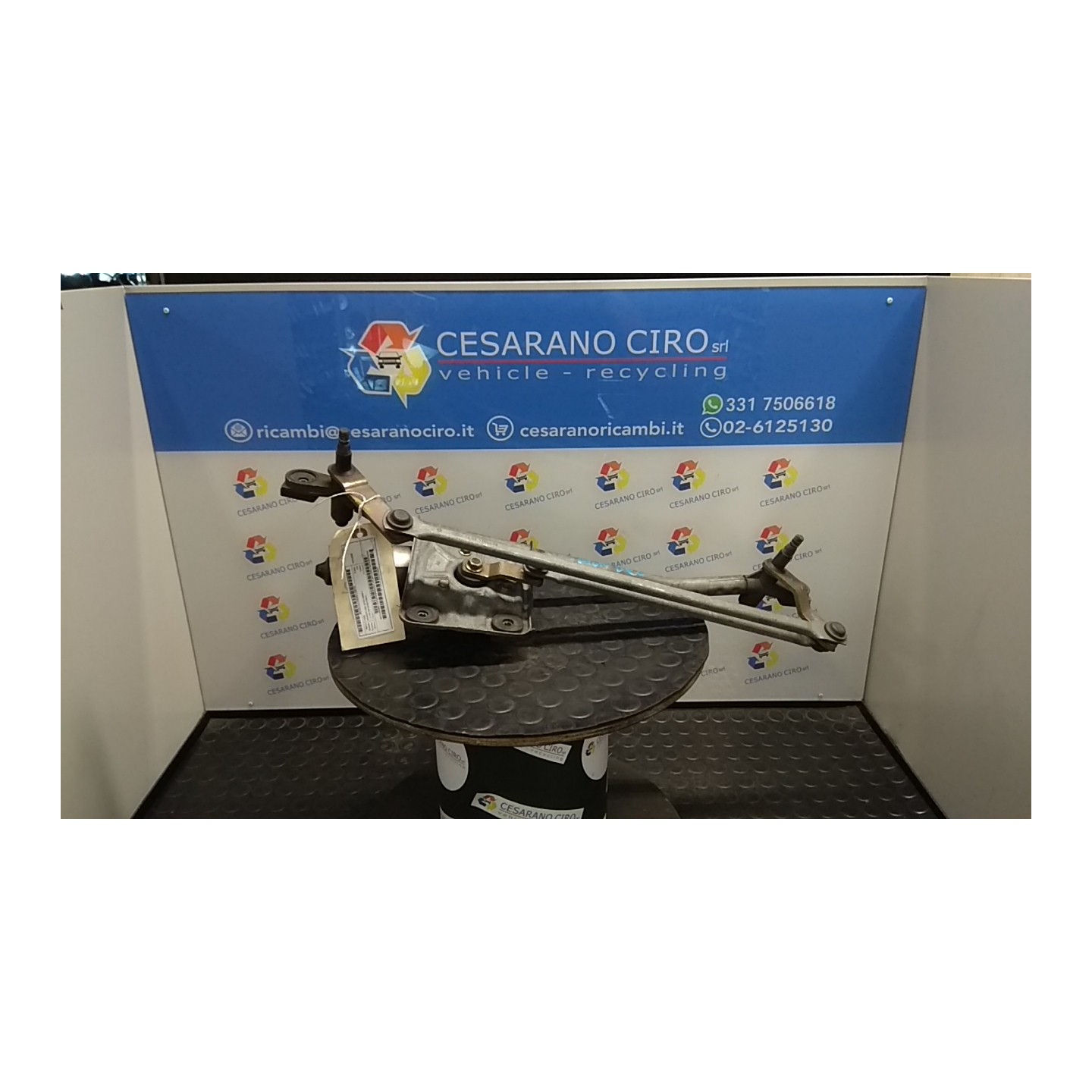 MECCANISMO TERGIPARABREZZA CON MOTORINO 147 FORD MONDEO (GE) (01/01-09/03) CHBA NB3753007027001