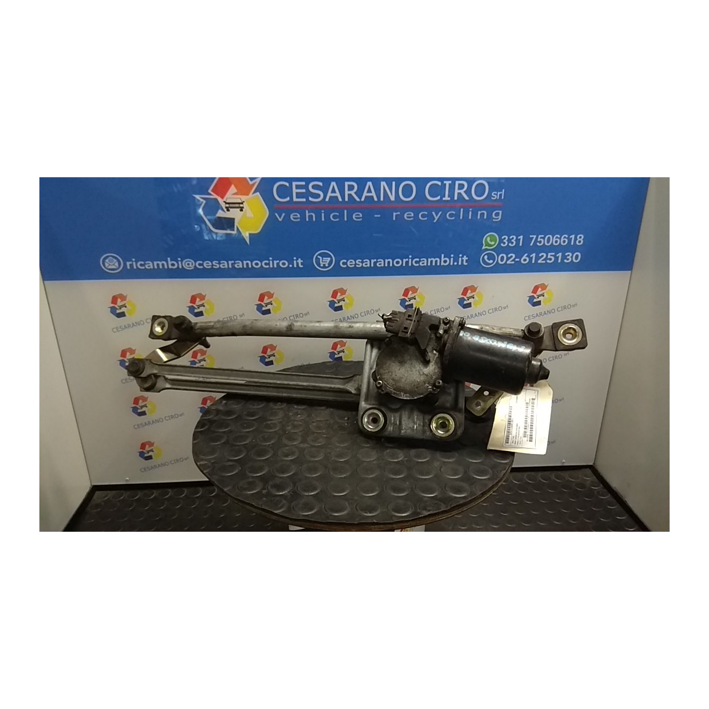 MECCANISMO TERGIPARABREZZA CON MOTORINO 147 FORD MONDEO (GE) (01/01-09/03) CHBA NB3753007027001