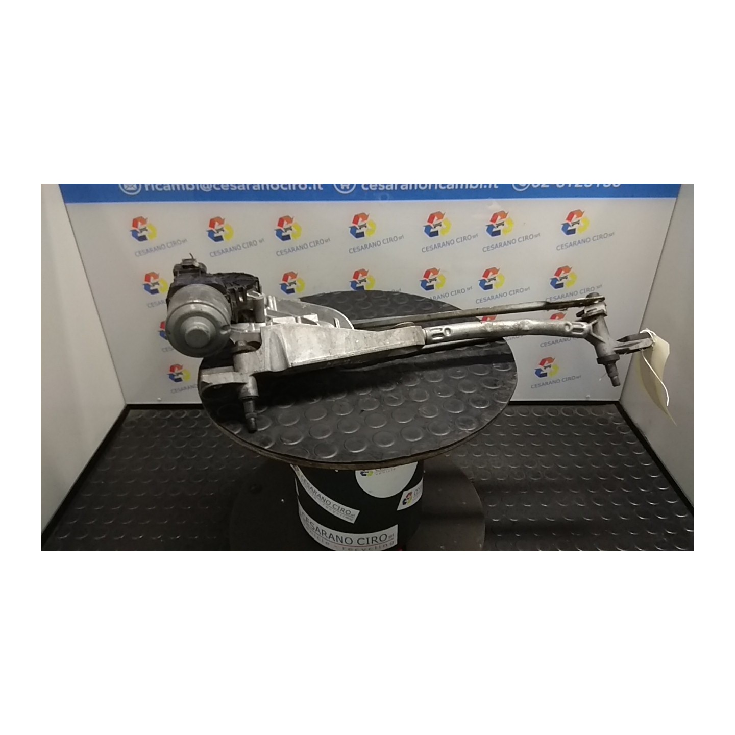MECCANISMO TERGIPARABREZZA CON MOTORINO 149 FORD FIESTA (CB1) (09/08-10/13) SNJA NB3753007045005