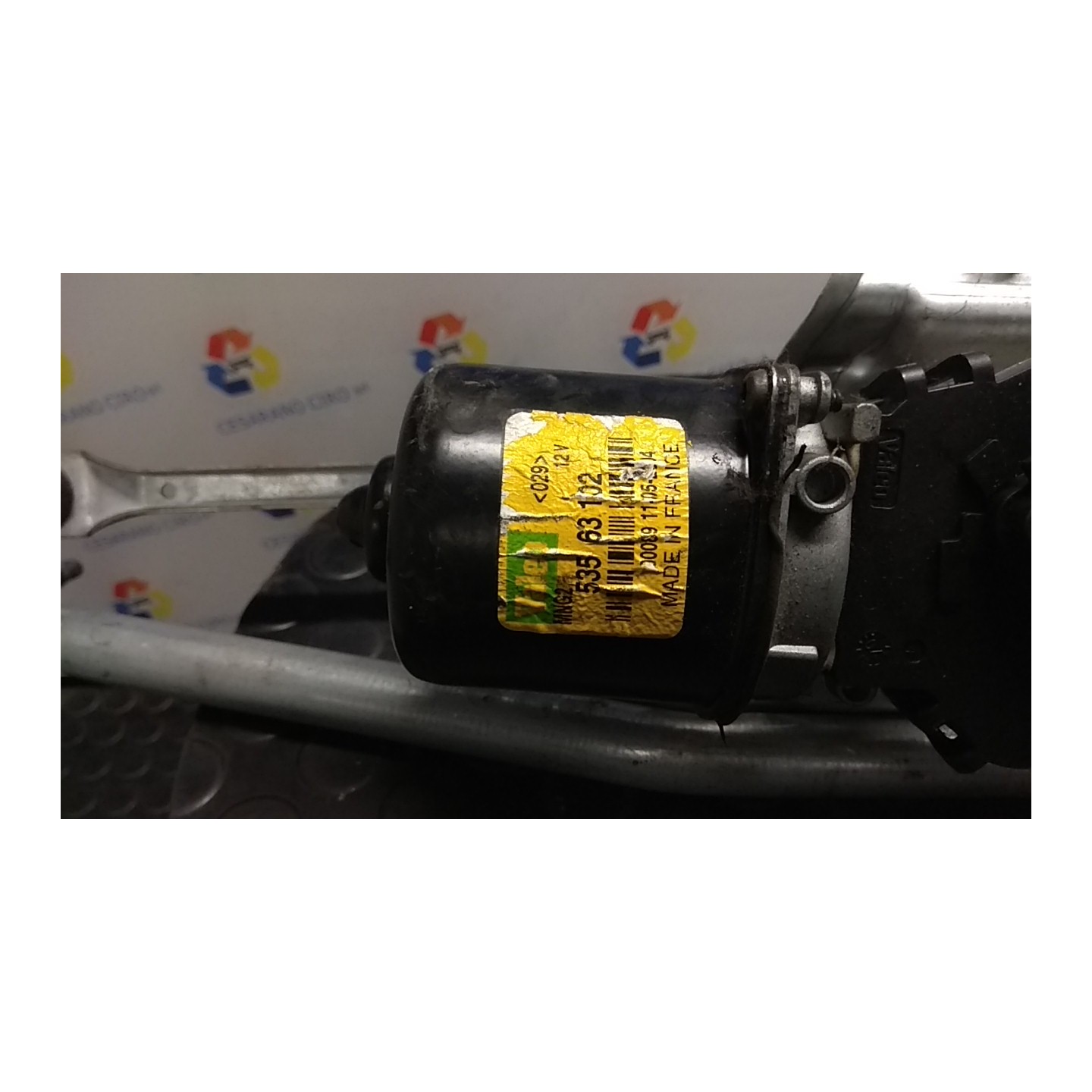 MECCANISMO TERGIPARABREZZA CON MOTORINO 152 RENAULT KANGOO (04/03-03/09) K9KA7 NB3753019045009