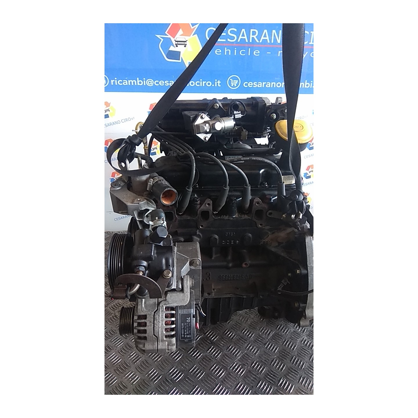 MOTORE SEMICOMPL. ROTAZ. 016 FORD FIESTA (DX) (09/95-08/99) J4C 1076864