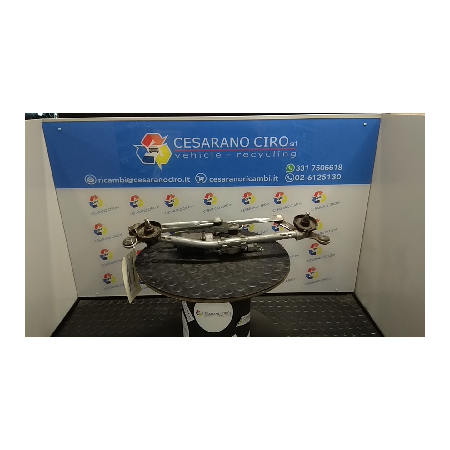 MECCANISMO TERGIPARABREZZA CON MOTORINO 028 NISSAN MICRA (K13K) (09/10-) HR12 288001HB3A